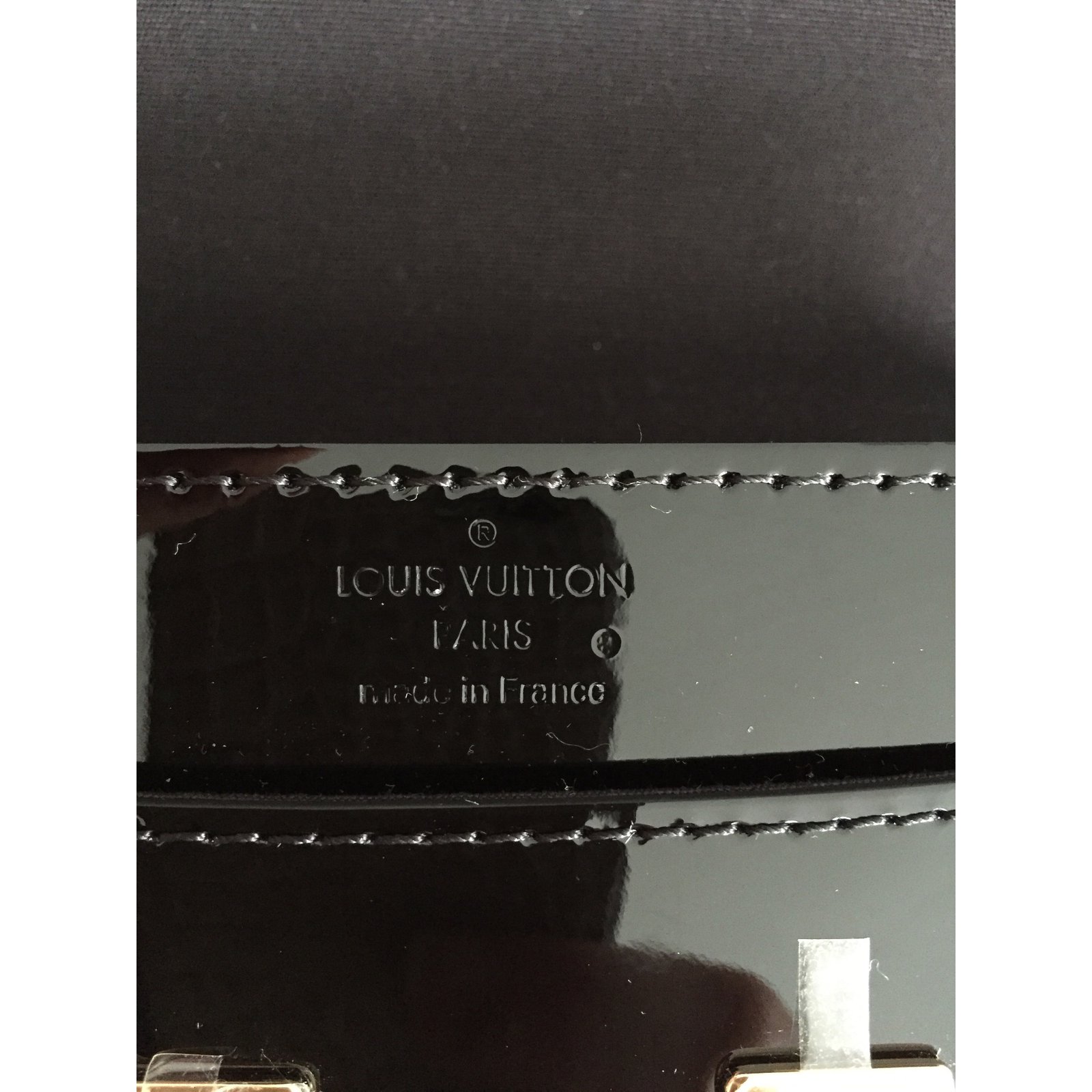 Louis Vuitton Clutch bag Black Patent leather ref.35405 - Joli Closet