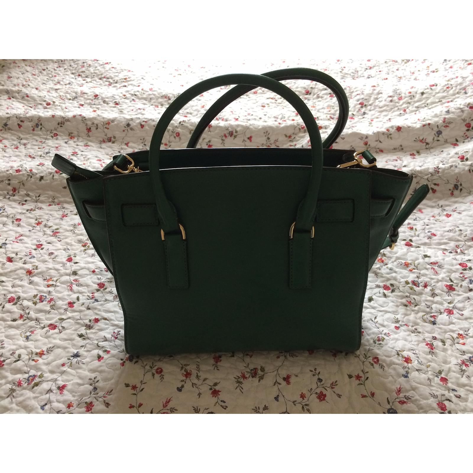 Sac Hamilton de Michael Kors Cuir Vert Joli Closet