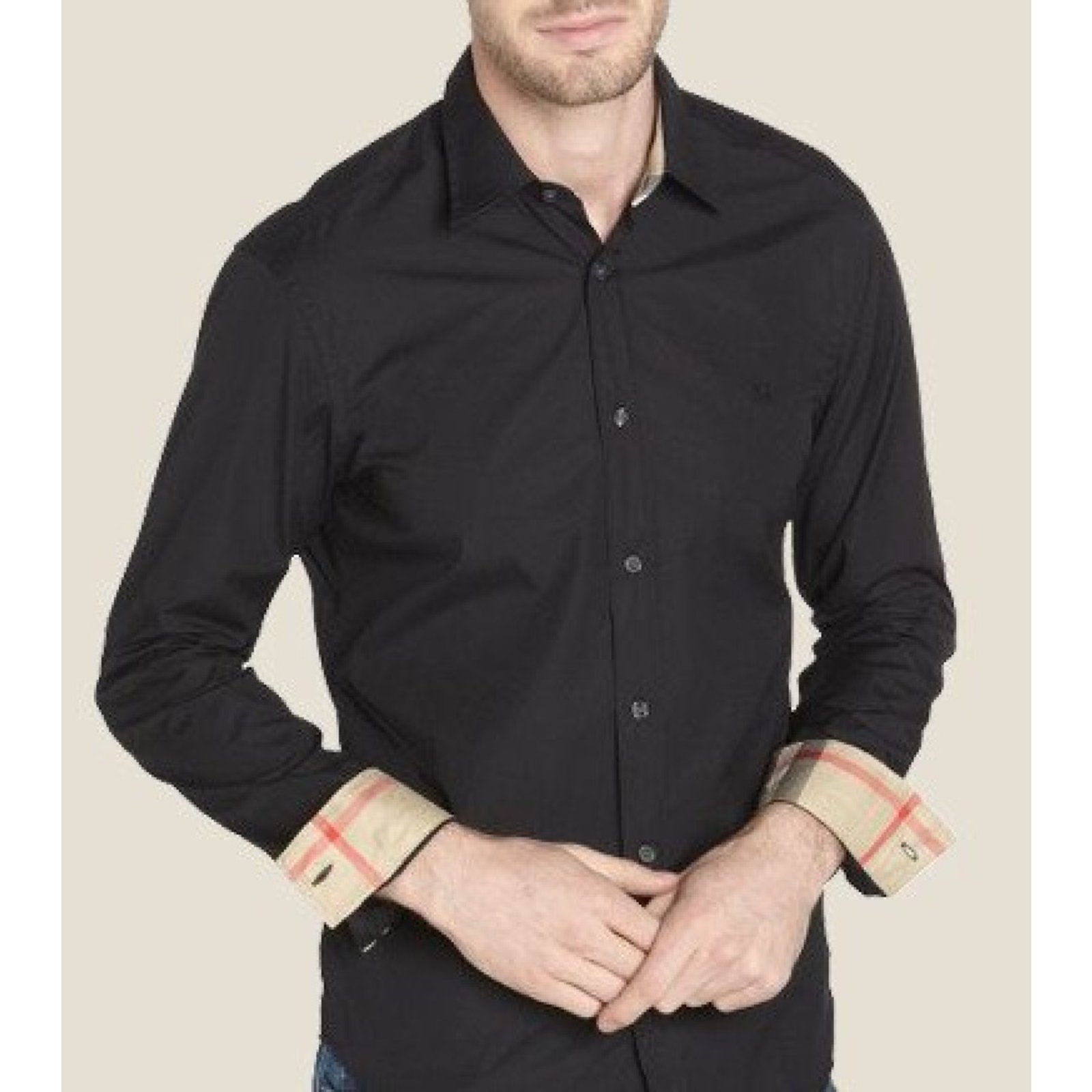 burberry casual shirts