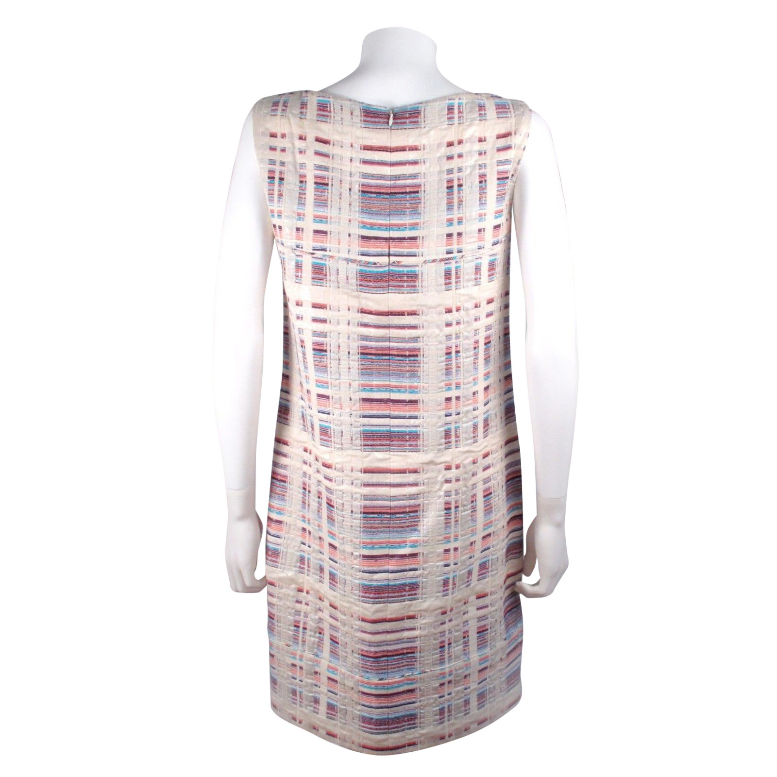 Chanel Plaid Sleeveless Dress Multiple colors Wool  - Joli Closet