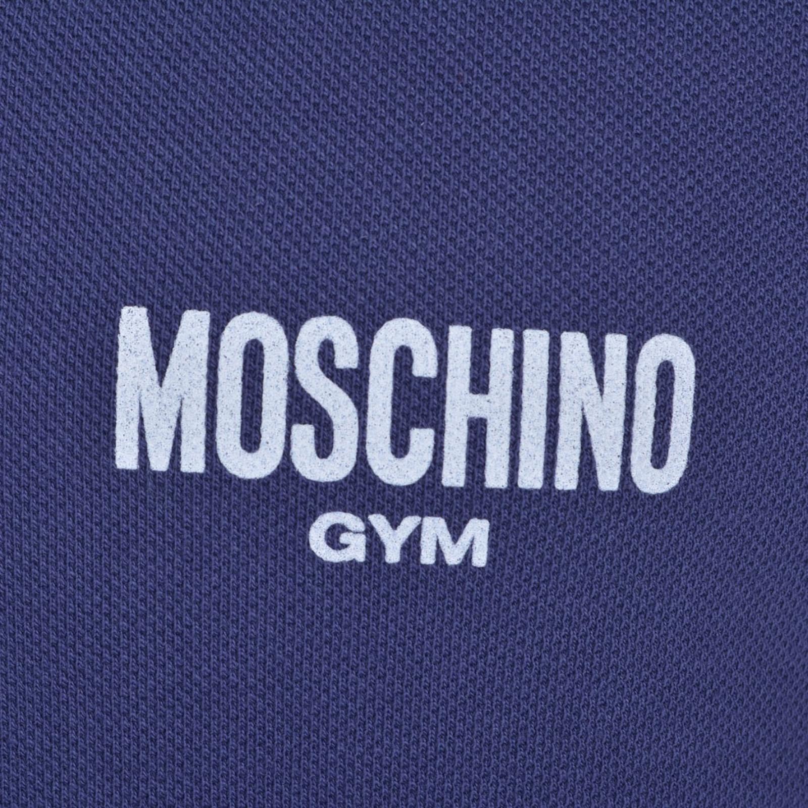 moschino gym polo