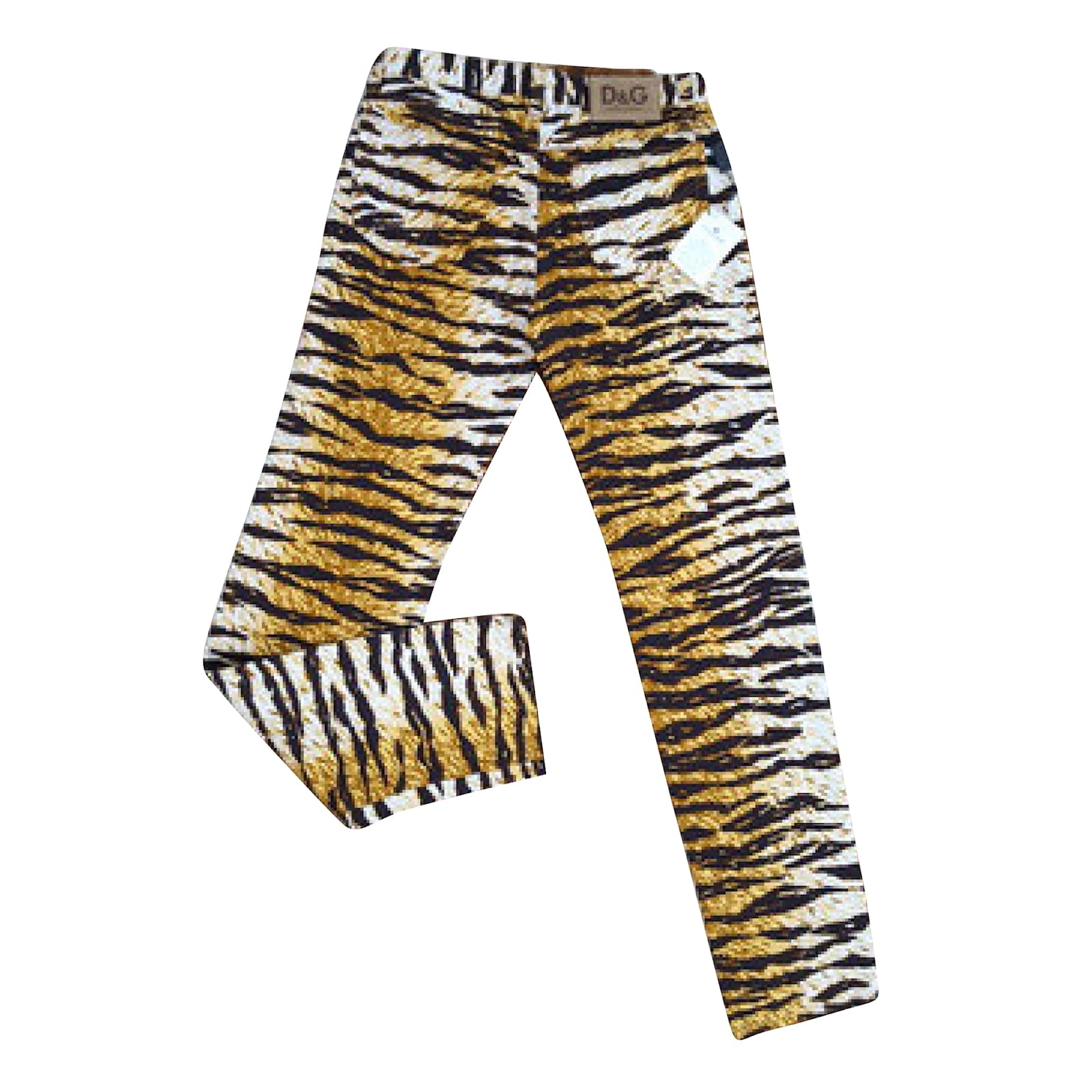 Dolce & Gabbana Jeans Leopard print Denim ref.39321 - Joli Closet