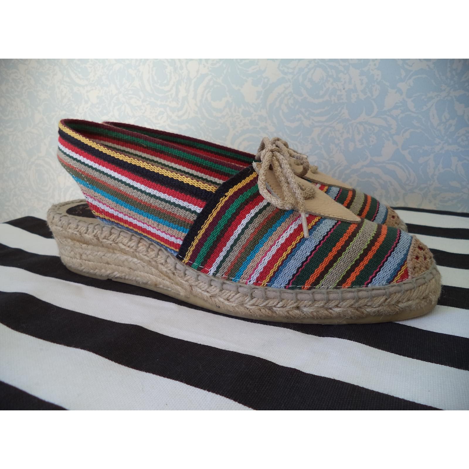 espadrille colorée
