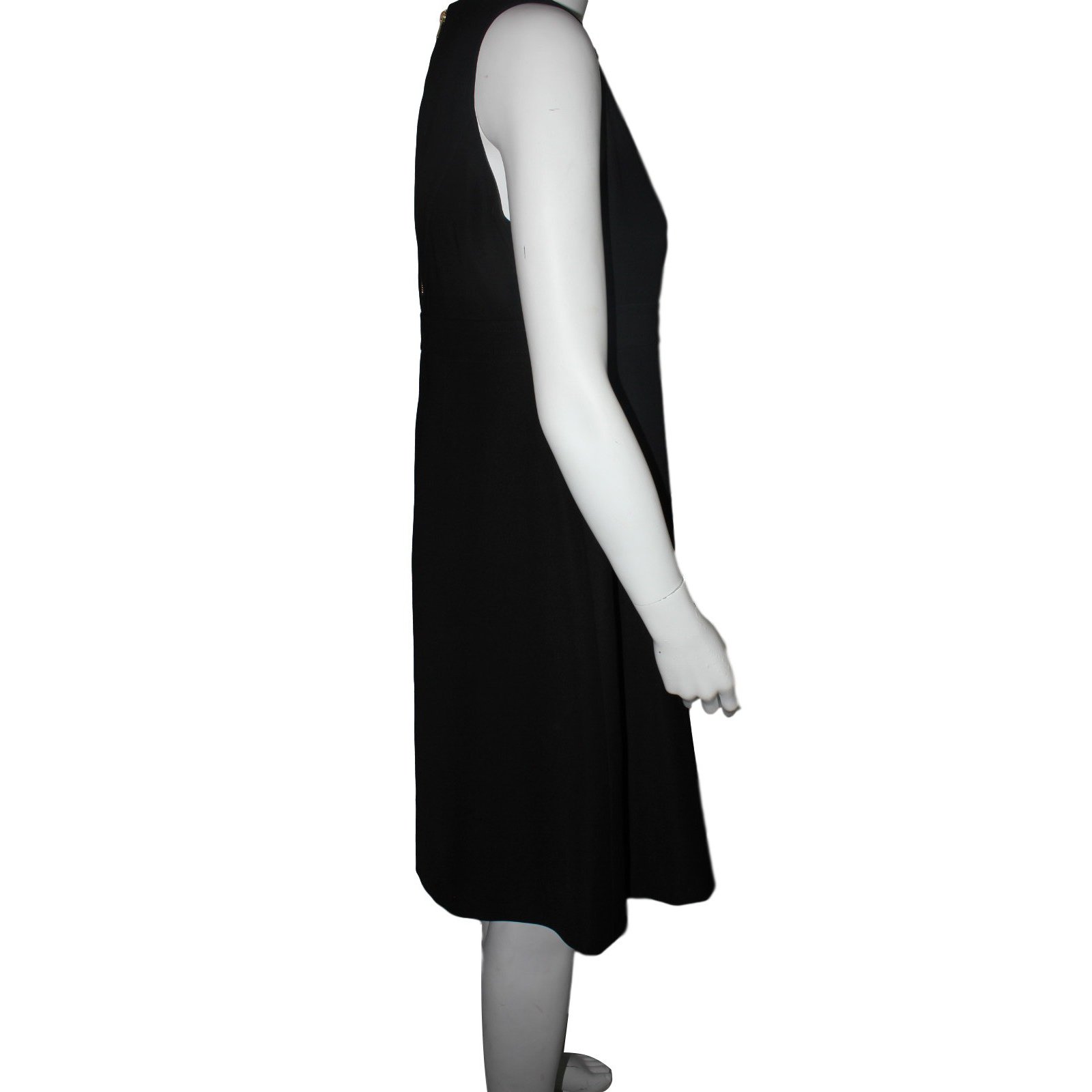 Louis Vuitton black bi-material dress Viscose ref.240997 - Joli Closet