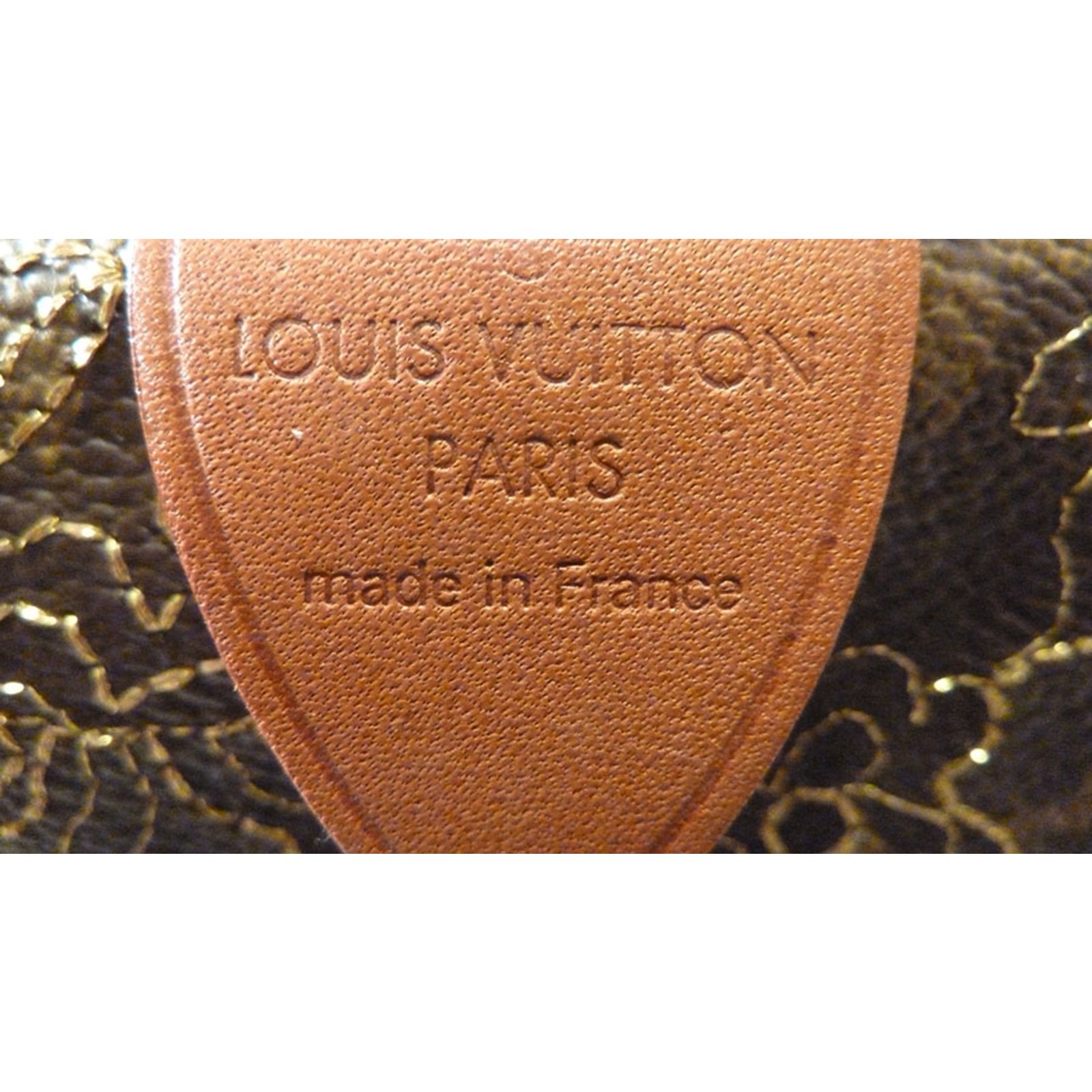 Louis Vuitton Lace Dentelle Monogram Speedy 30 Tote Bag Brown ref