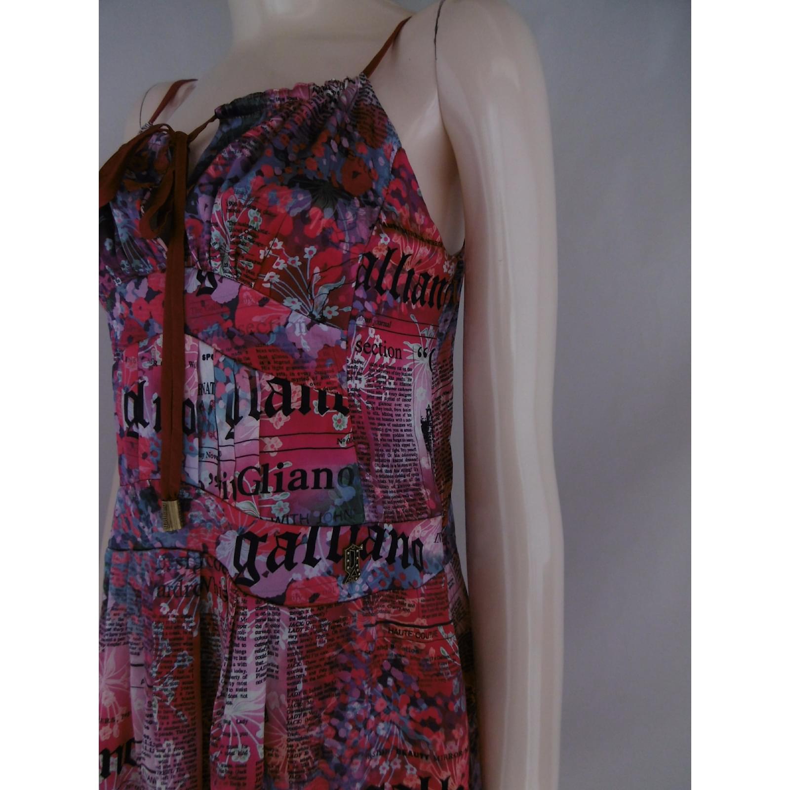 strapless open back dress NEWSPAPER PRINT SATIN MIDI SLIP DRESS WITH ASYMMETRIC NECKLINE – Arelia's  Dream main image 0