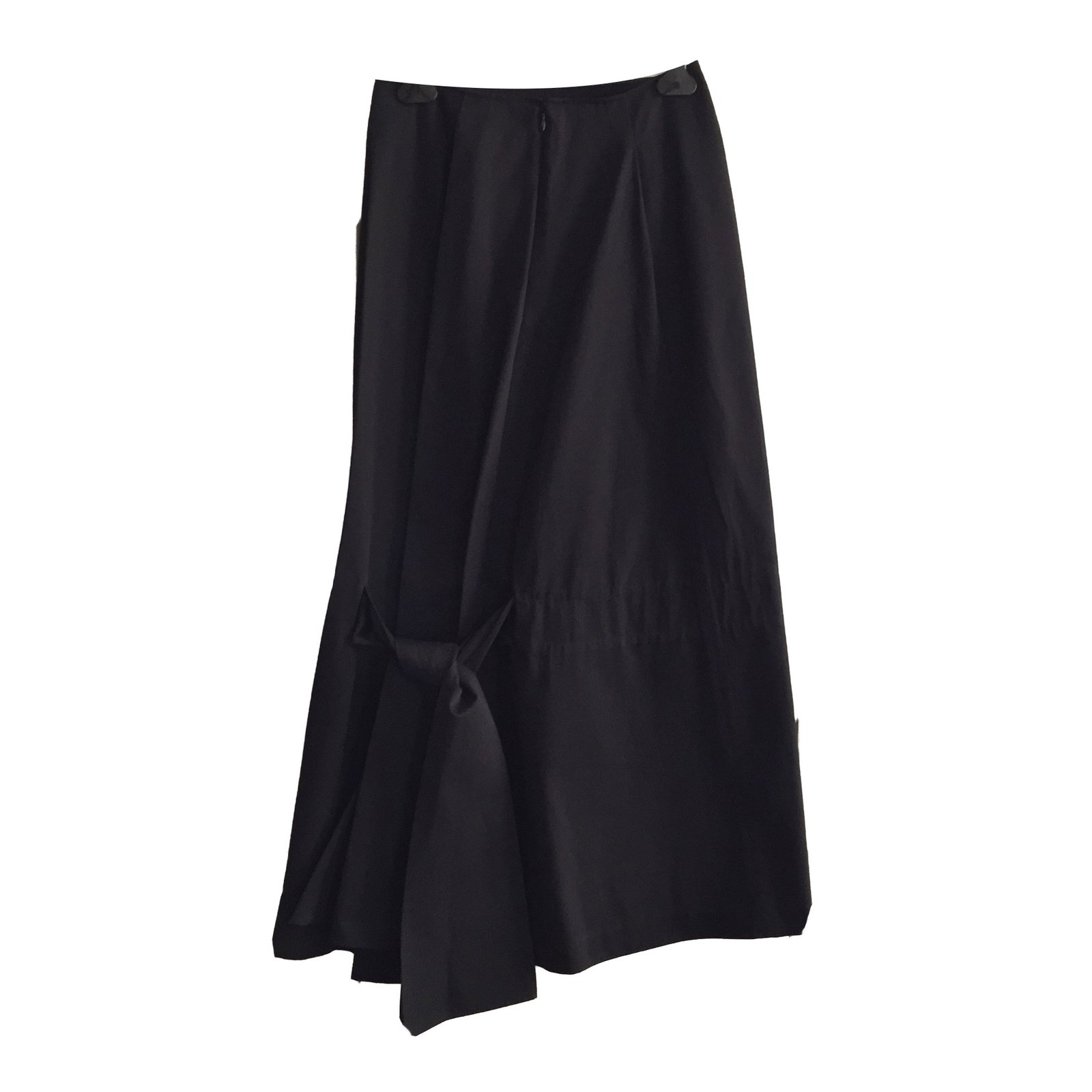 Yohji Yamamoto Skirt Black Cotton ref.40875 - Joli Closet