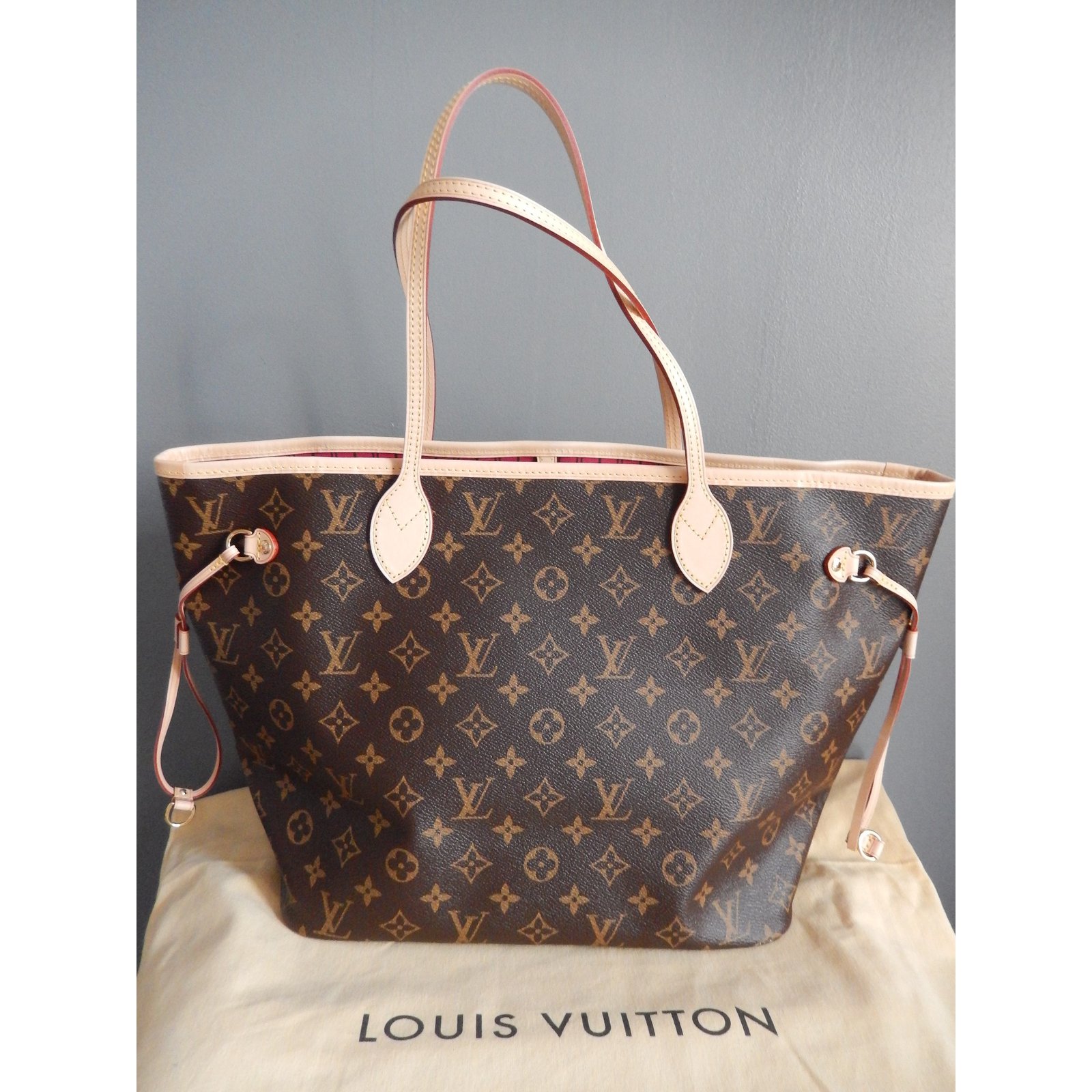 Sacs à main Louis Vuitton Sac Neverfull MM Louis Vuitton Série spéciale St Tropez (boutique de ...