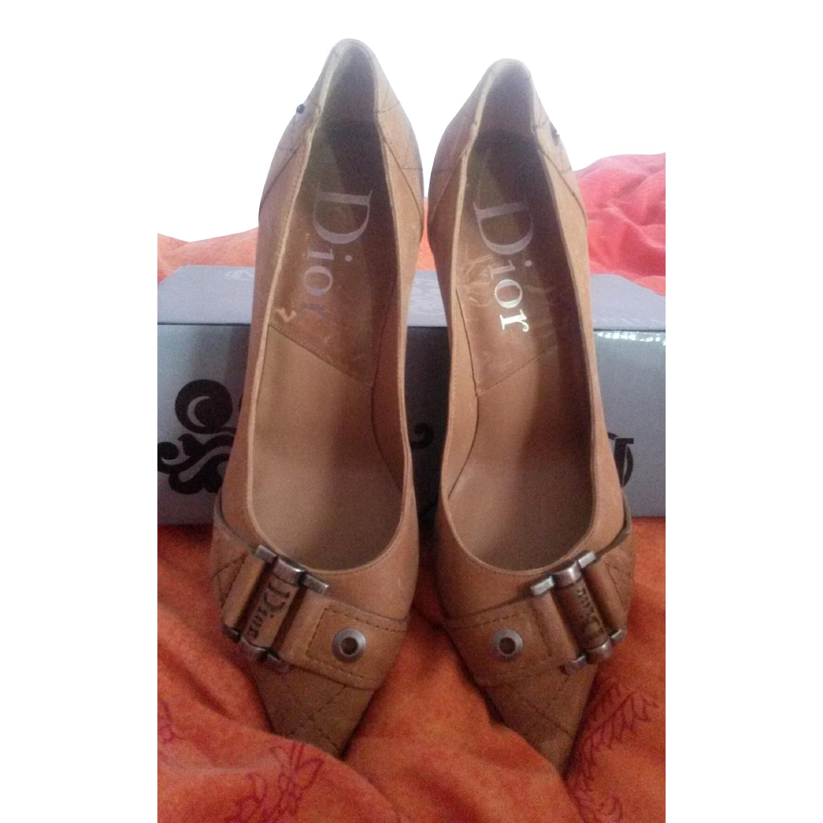 Christian Dior Heels Light brown ref.41366 Joli Closet