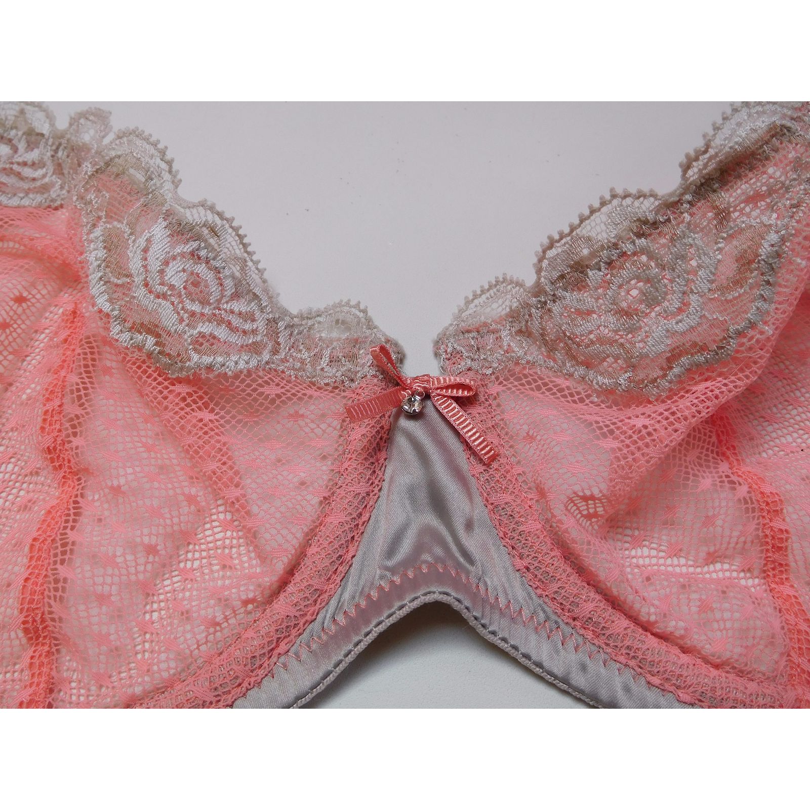 Soutien-gorge La Perla Corbeille 90B - Modèle FOCUS, Blanc, Neuf Avec étiquettes