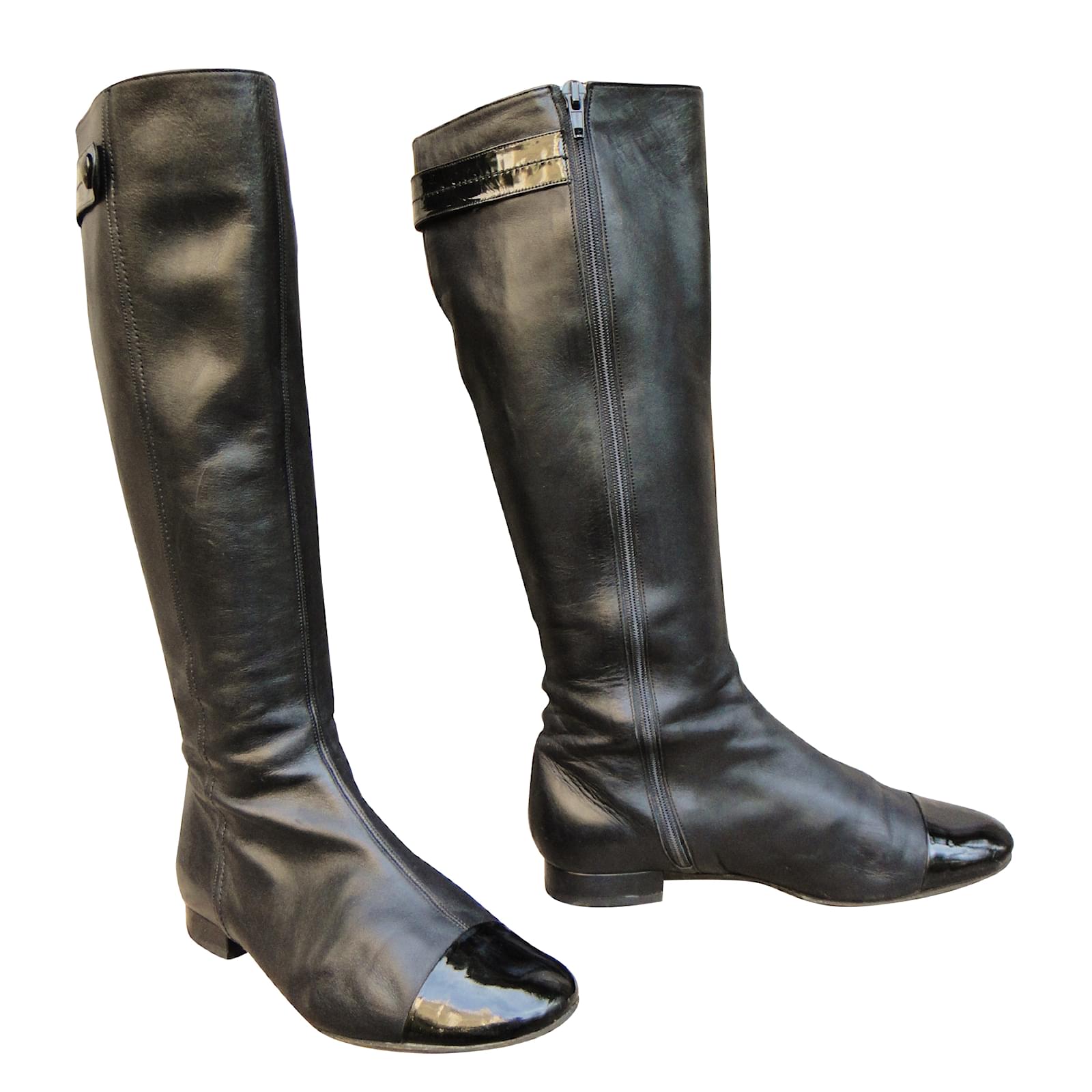 Colisee De Sacha Boots Boots Leather Black ref.41932