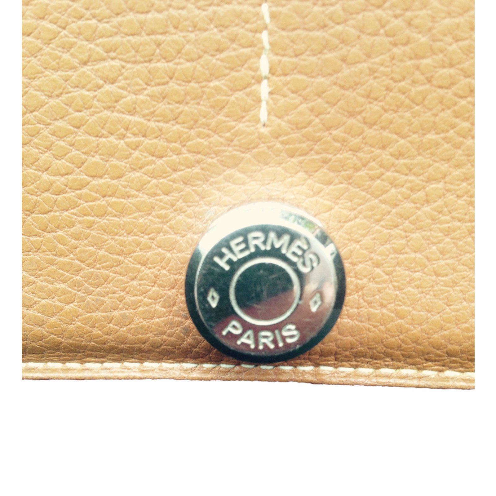 Hermès Hermes Dogon Wallet Brown Leather ref.42309 - Joli Closet
