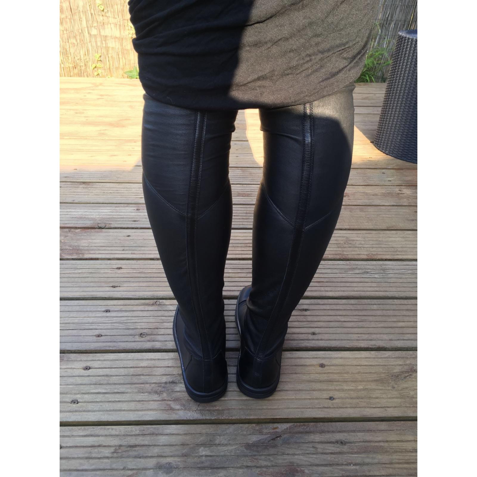 thigh high rick owens