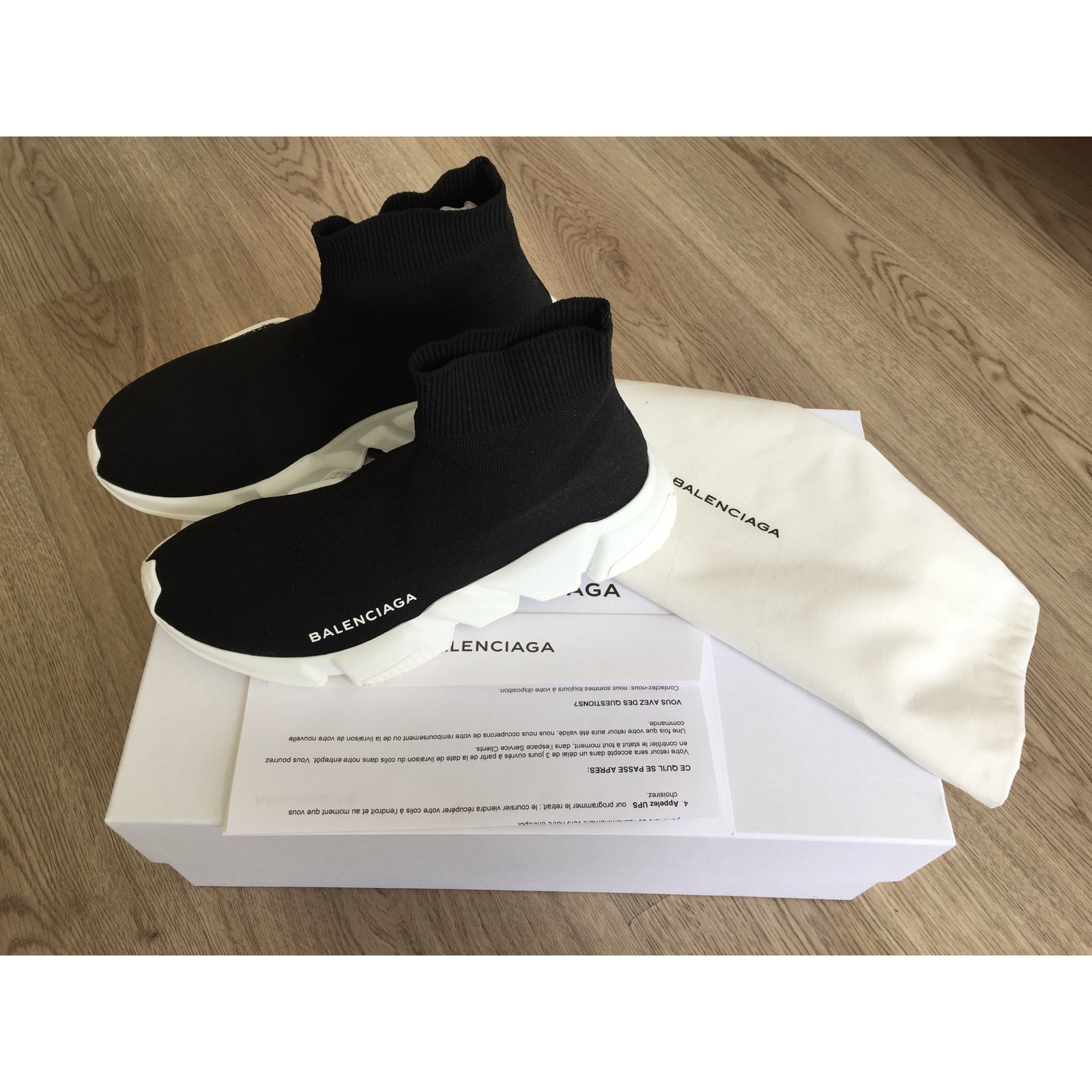 comment taille balenciaga speed trainer