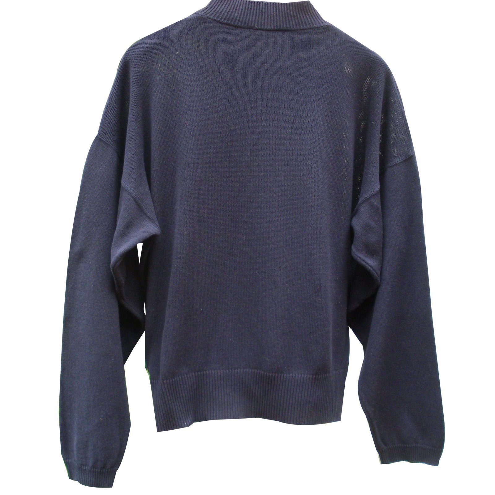Hermès Knitwear Navy blue Cotton ref.43554 - Joli Closet