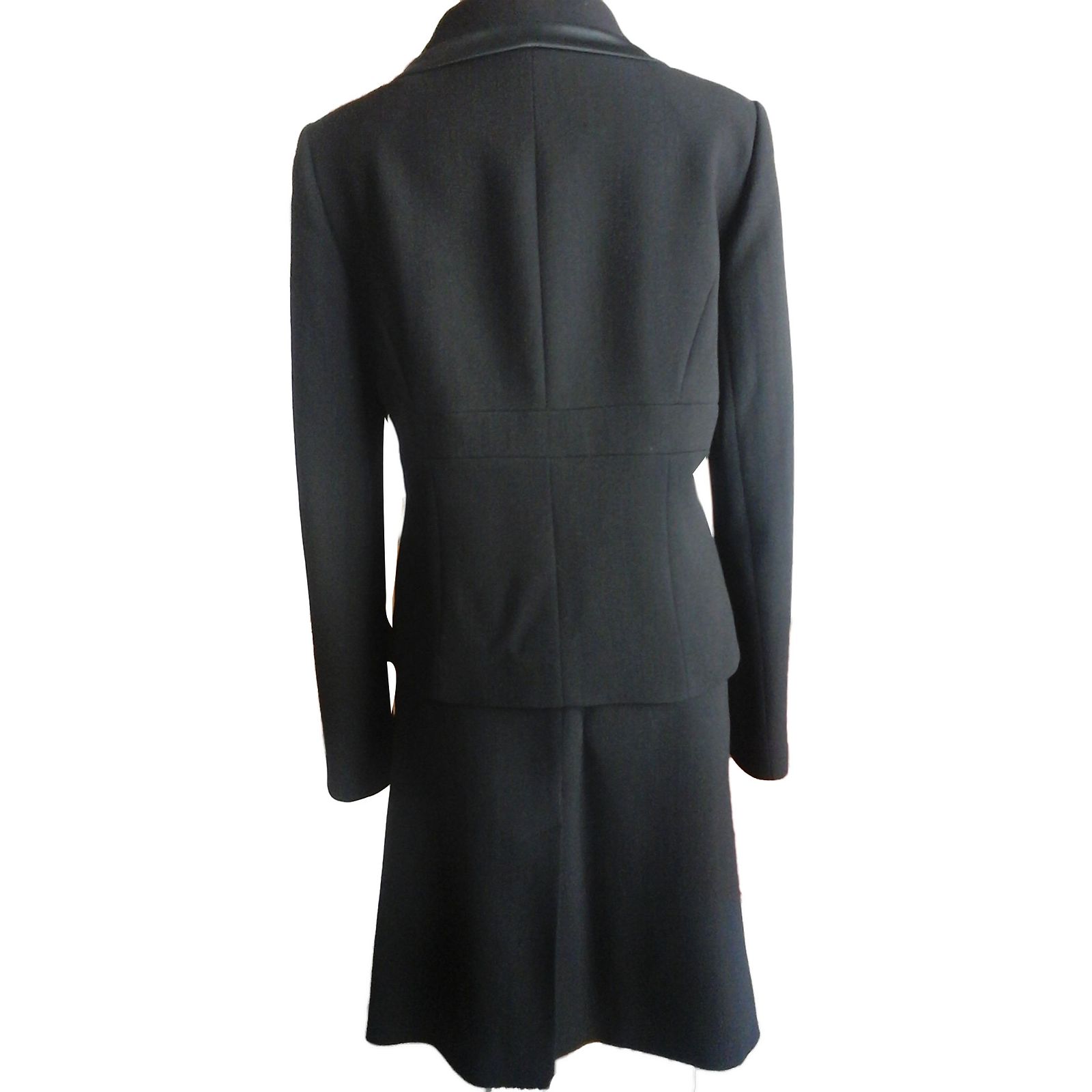 Tailleur Jupe Stretch Laine Noire HUGO BOSS - Taille 40 (FR) / 42 (IT), Occasion Excellent état