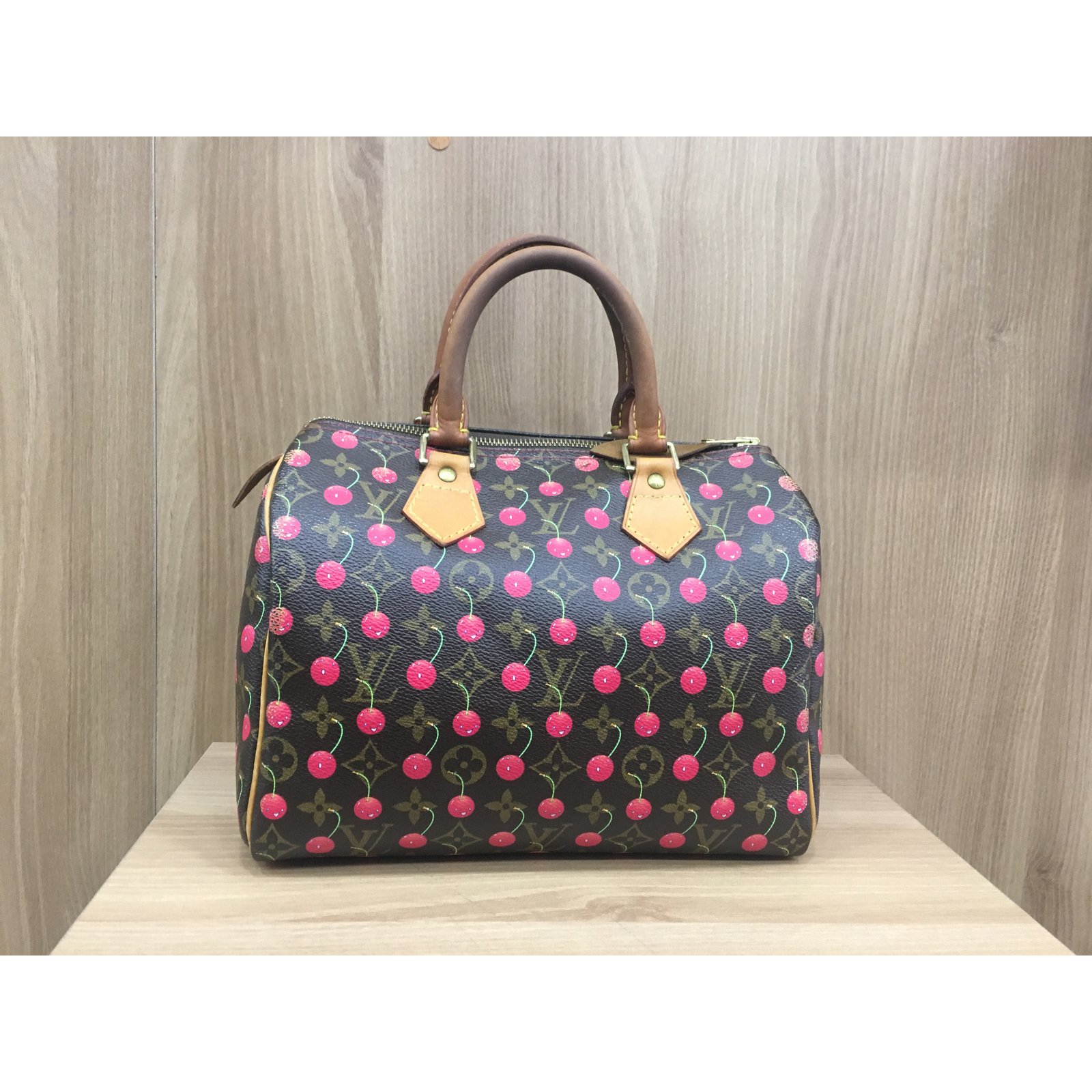 Louis Vuitton, Bags, Cerises Speedy 25 Cherry Monogram