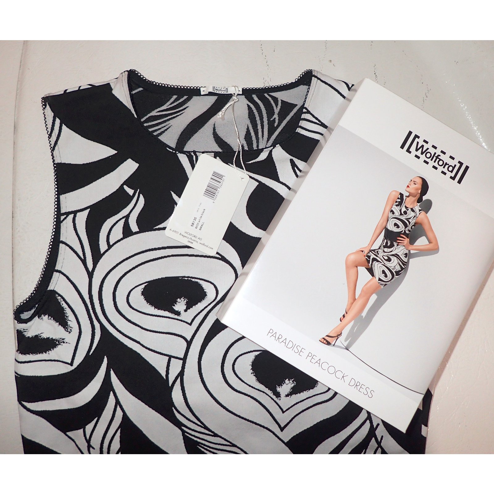 Wolford Dresses Black White Polyamide ref.44467 Joli Closet