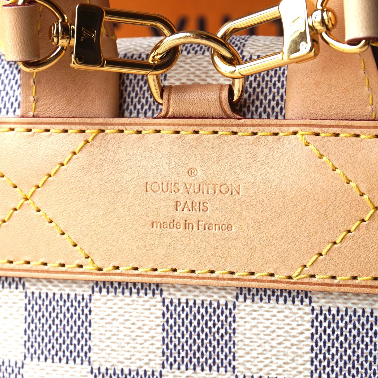 Louis Vuitton Sacs à dos Cuir Blanc ref.45008 - Joli Closet