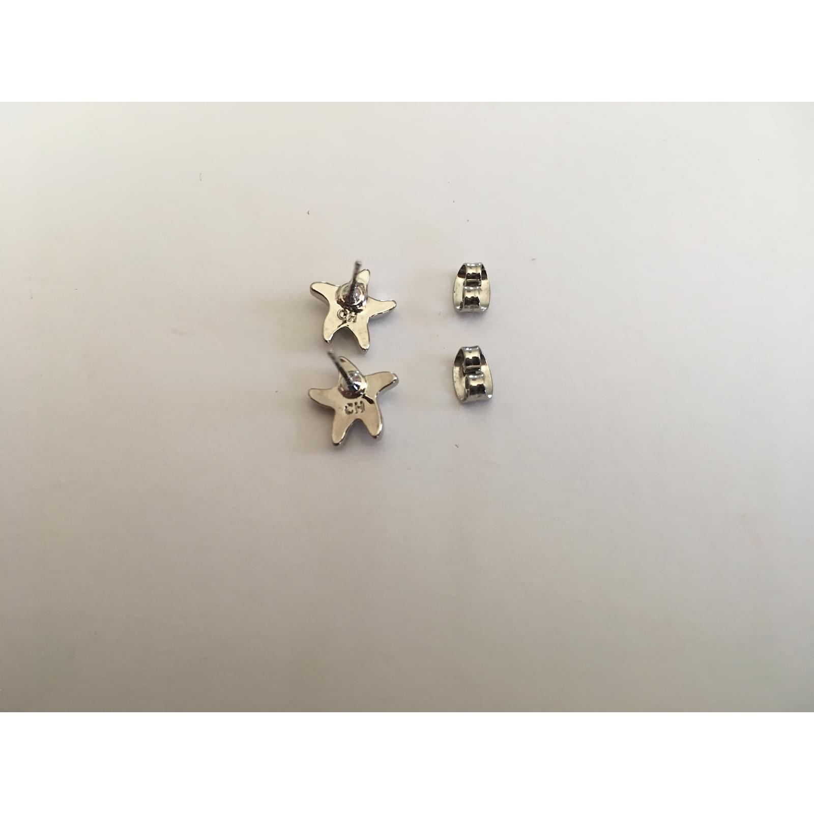 Carolina Herrera Earrings Scarves Other Silvery Ref 45048 Joli Closet