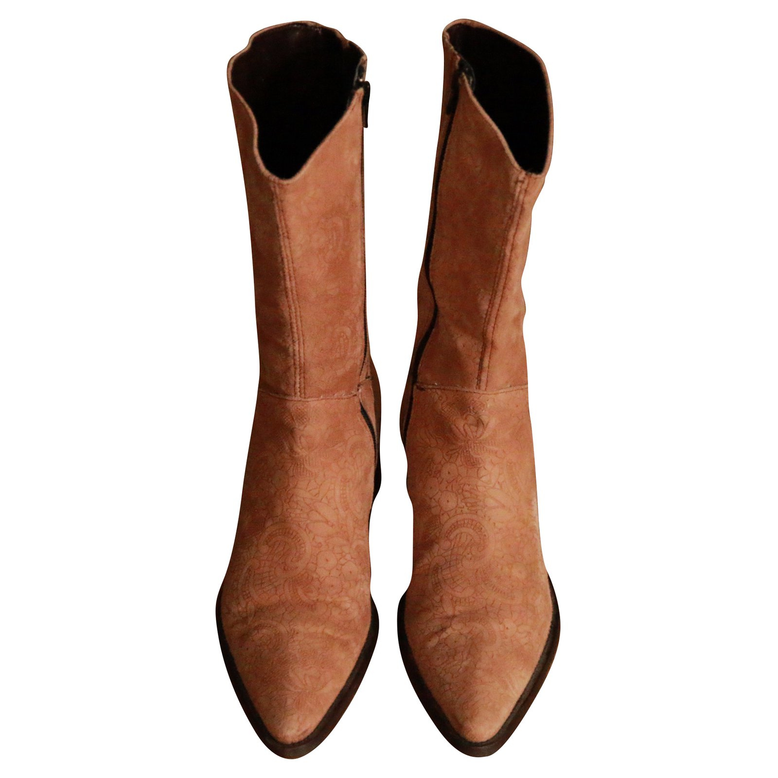 bottes daim minelli