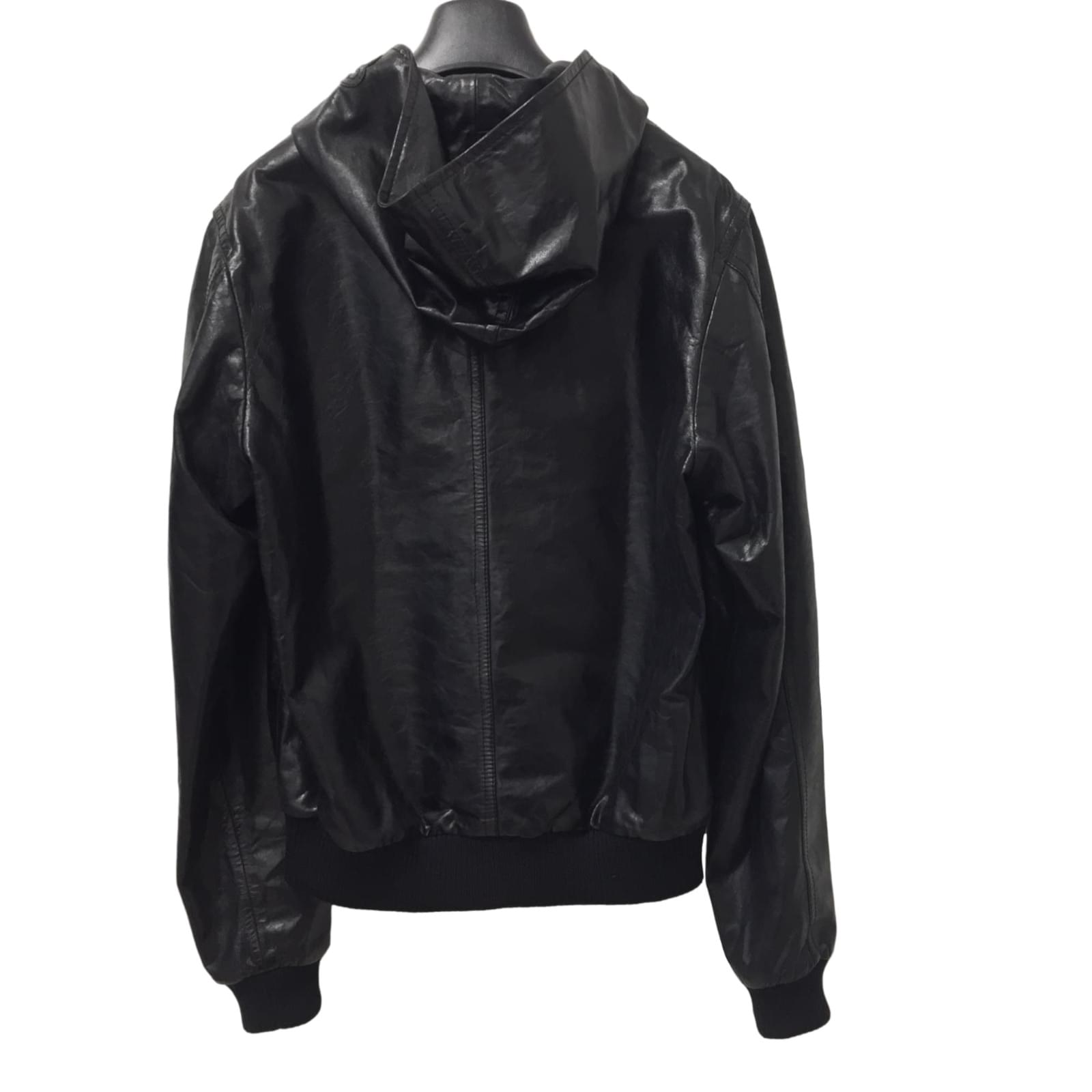 Y3 Men S Coats Outerwear Leather Black Ref 45723 Joli Closet