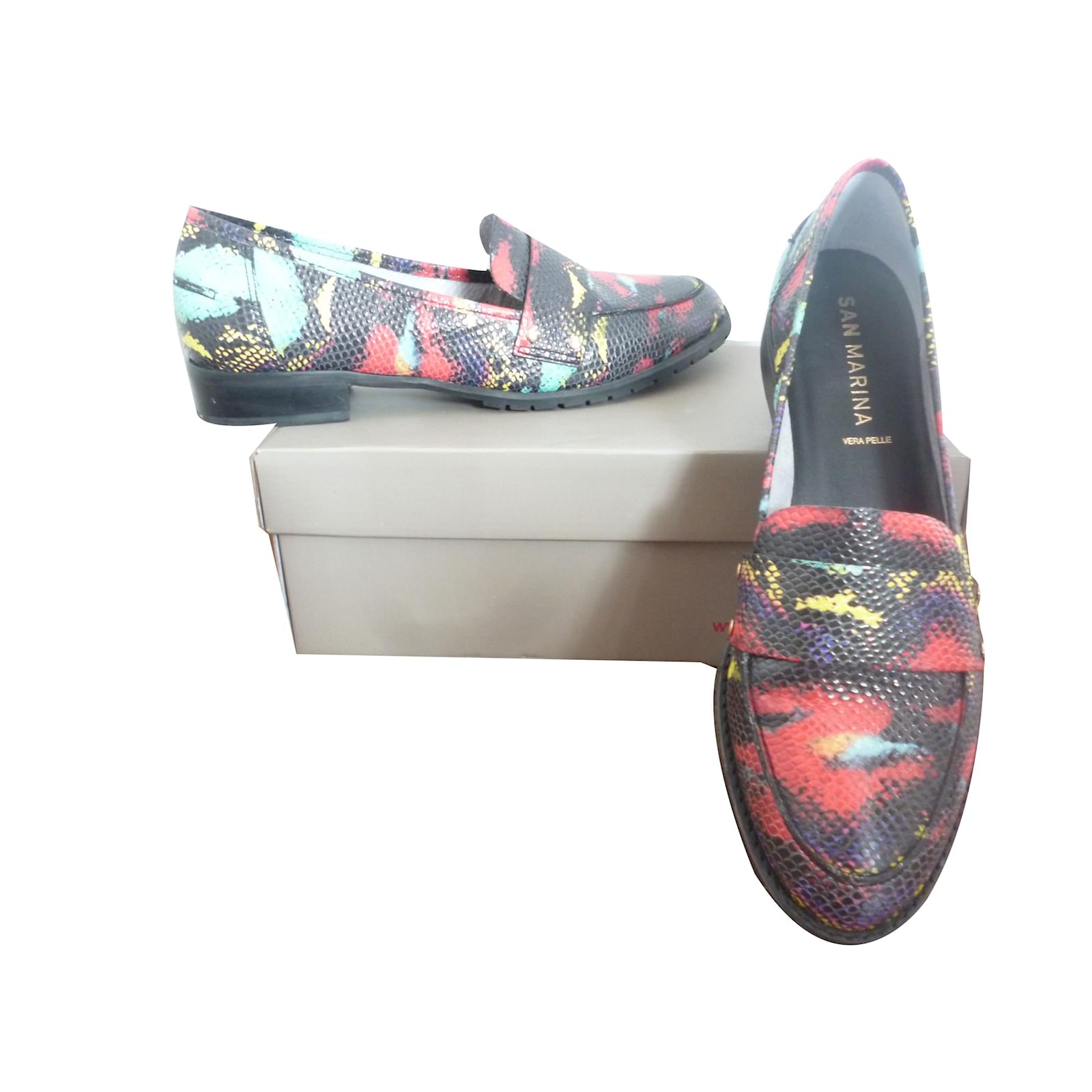 vera pelle chaussures san marina