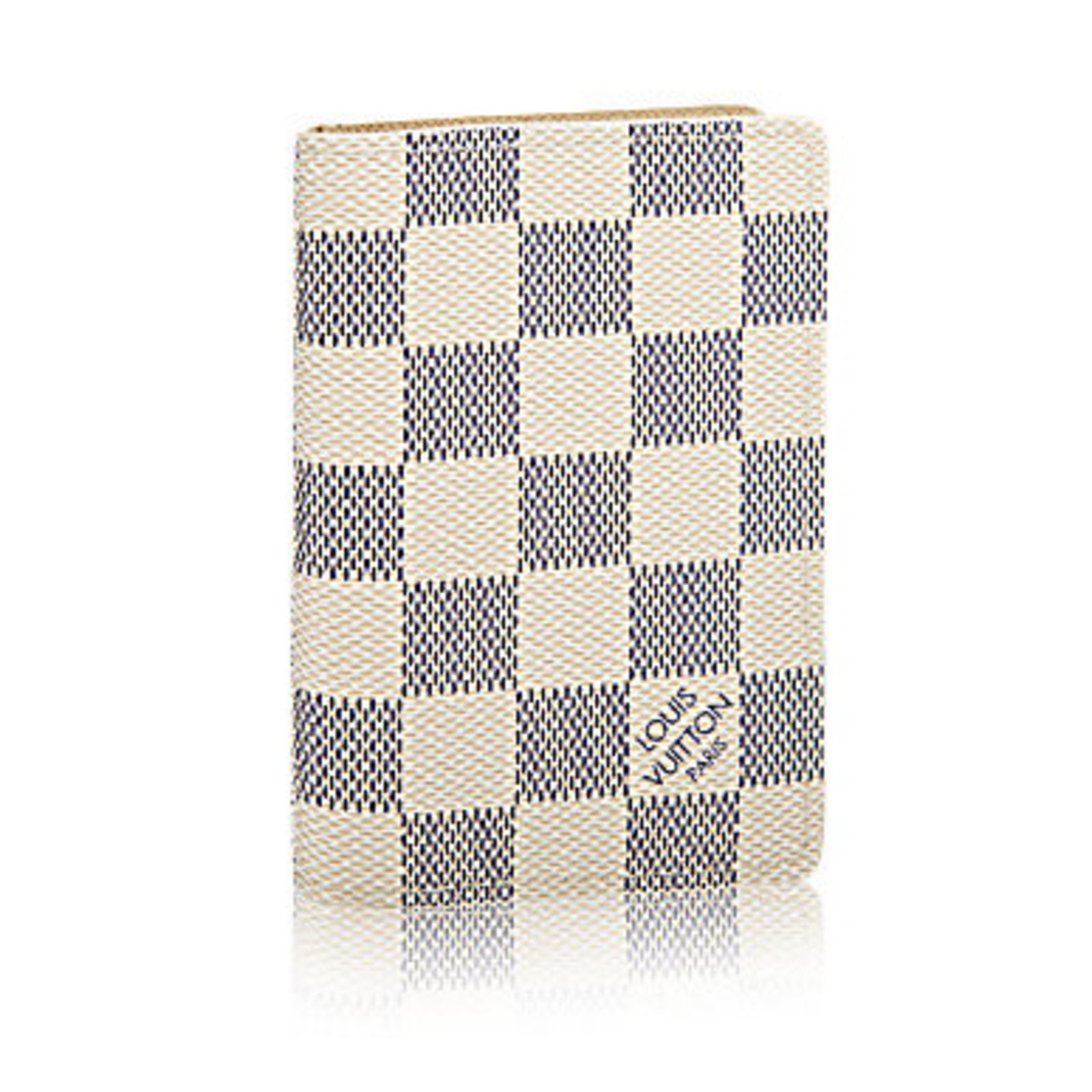 Louis Vuitton card wallet White Leather ref.46396 - Joli Closet