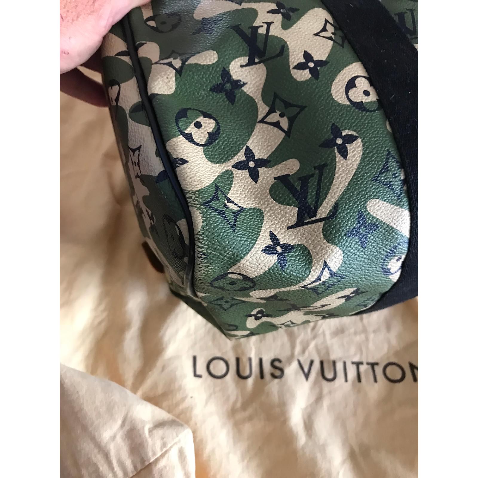 Louis Vuitton Speedy 35 Khaki Leather ref.46421 - Joli Closet