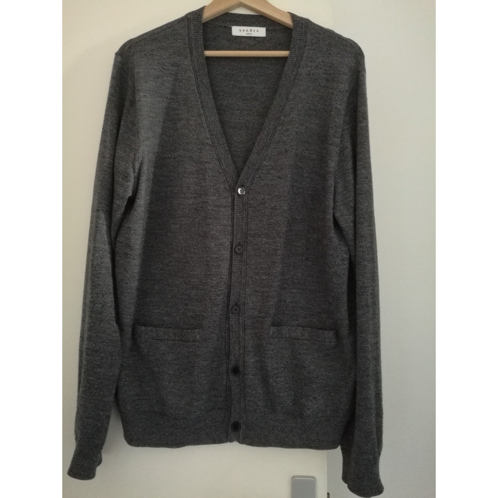 Sandro Sweaters Grey Wool ref.46622 - Joli Closet