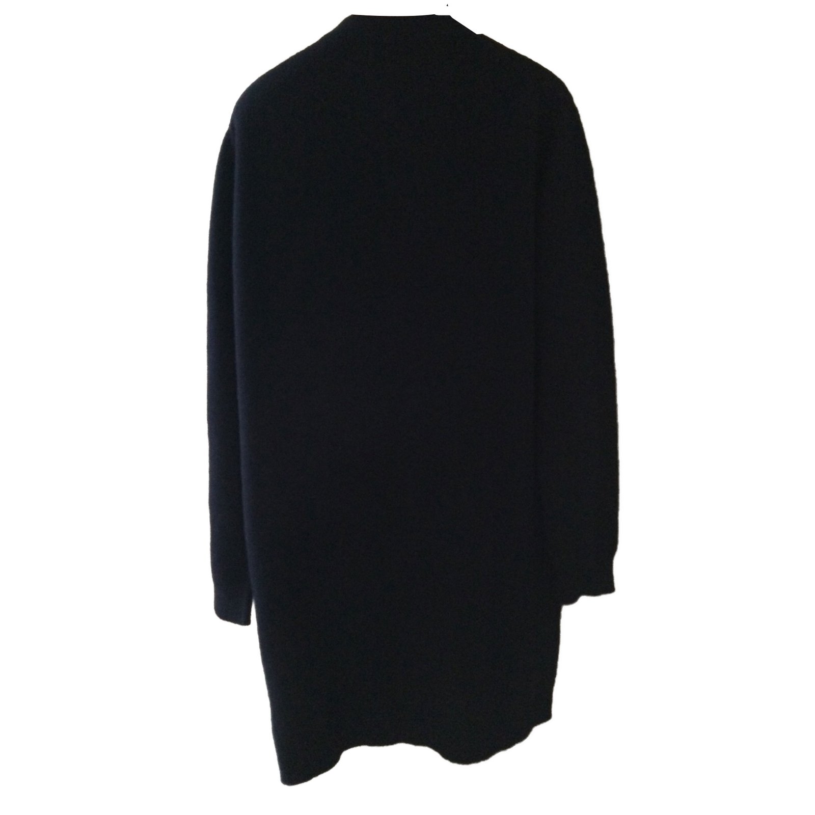 Hermès Long cardigan sweater in cashmere Navy blue ref.46817 - Joli Closet