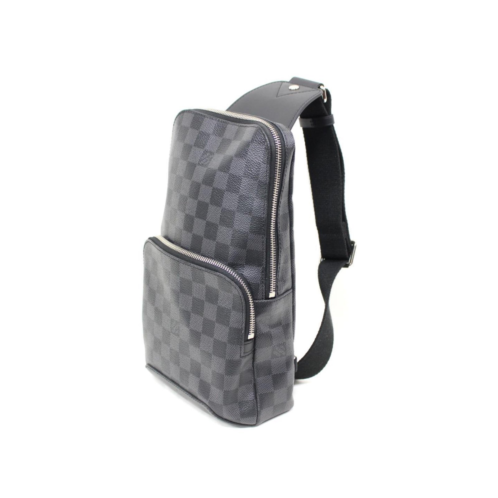 Avenue Louis Vuitton Männer Tasche neu Grau Leder ref.47125 - Joli