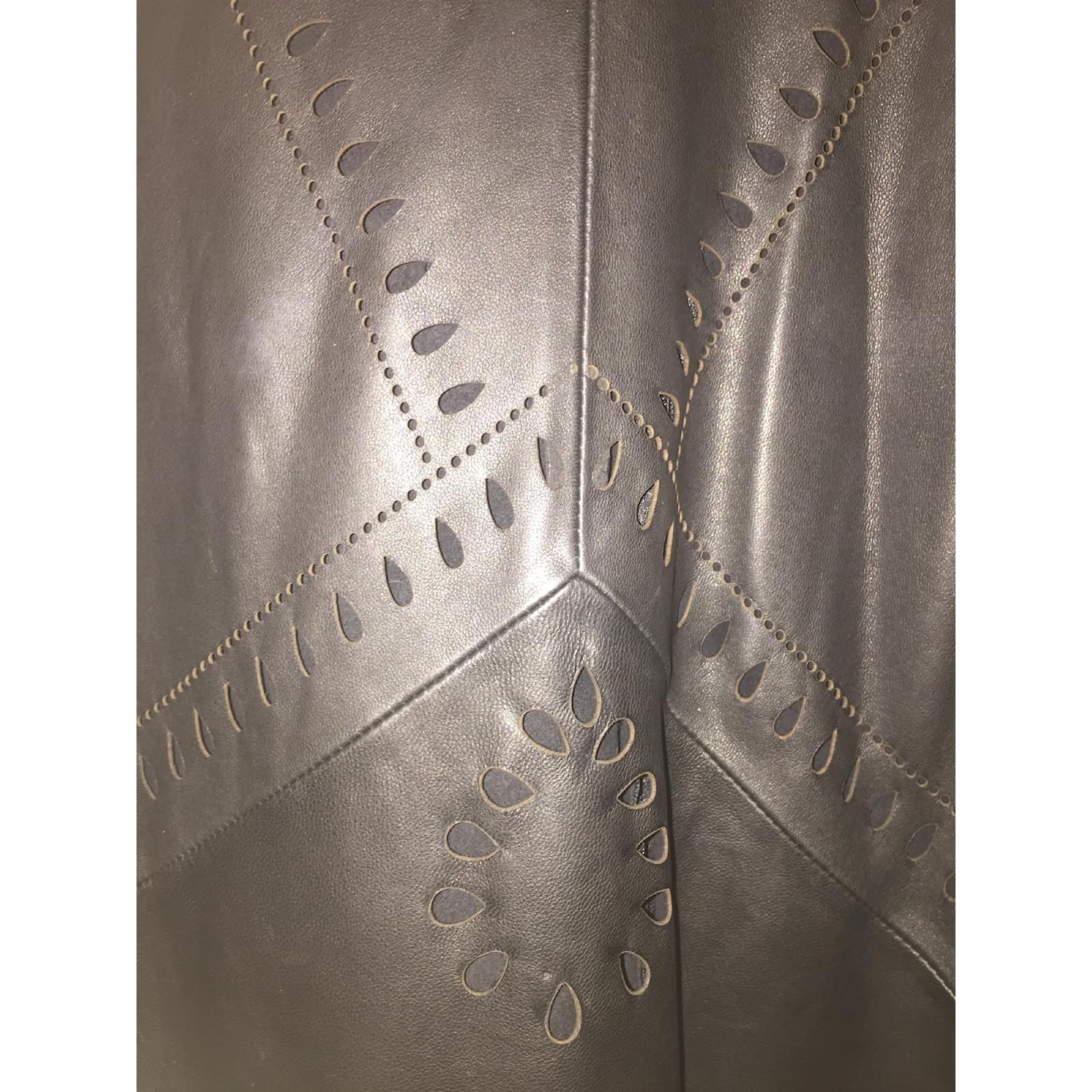robe cuir bash
