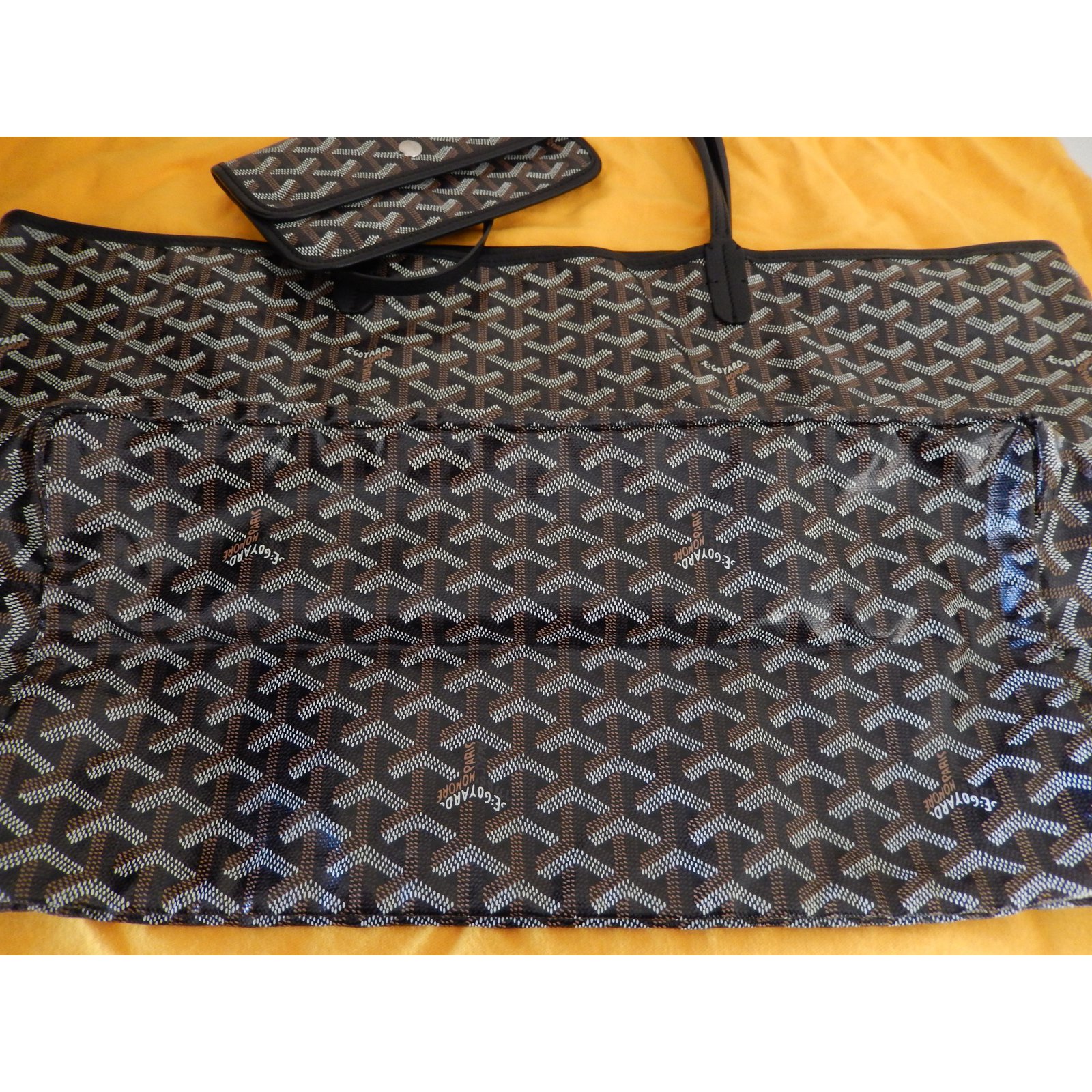 Goyard Saint Louis Dark brown Cloth ref.120114 - Joli Closet