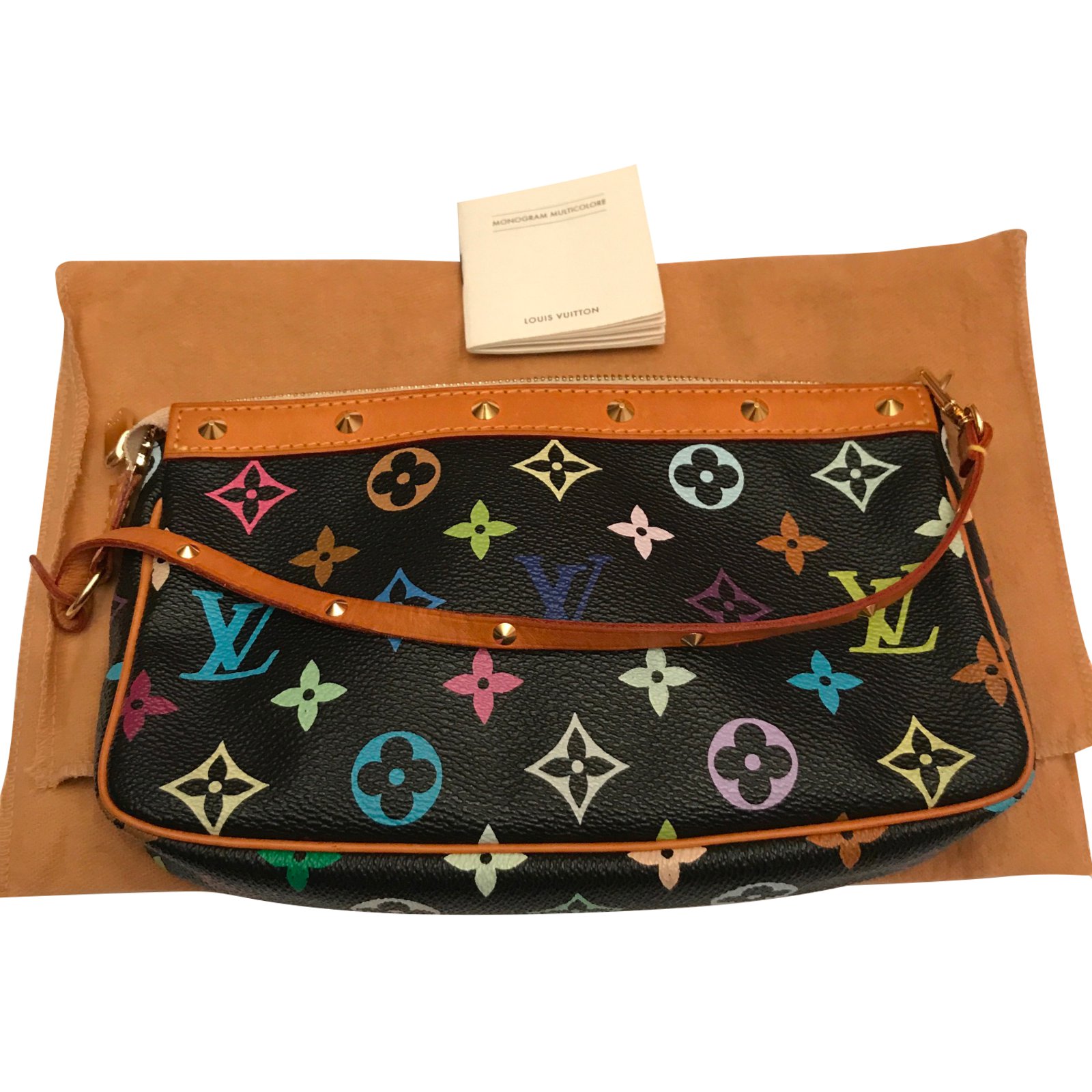 Louis Vuitton RARE Murakami Ad Campaign Bag Multiple colors Leather  ref.420724 - Joli Closet