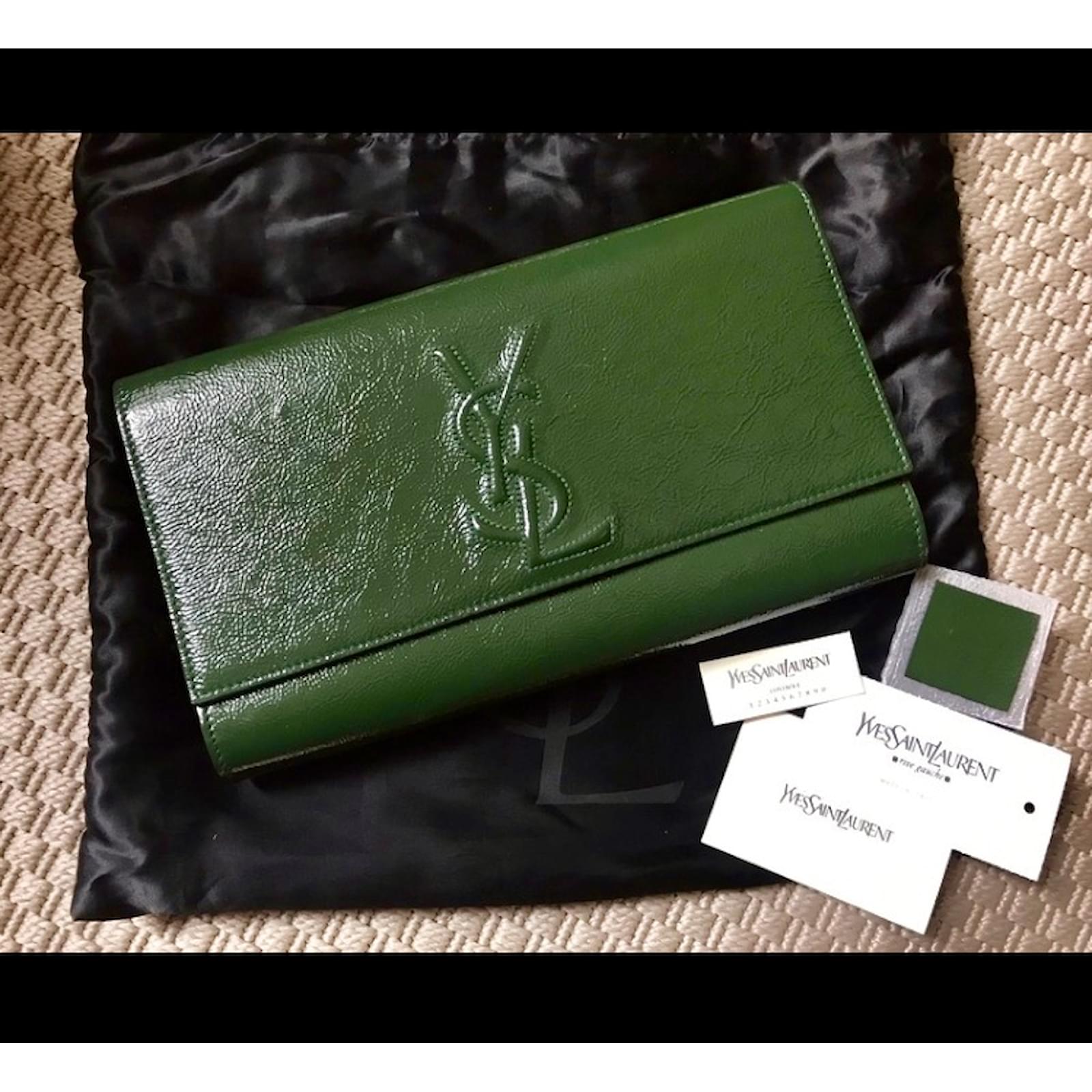 saint laurent ensacar de jour green