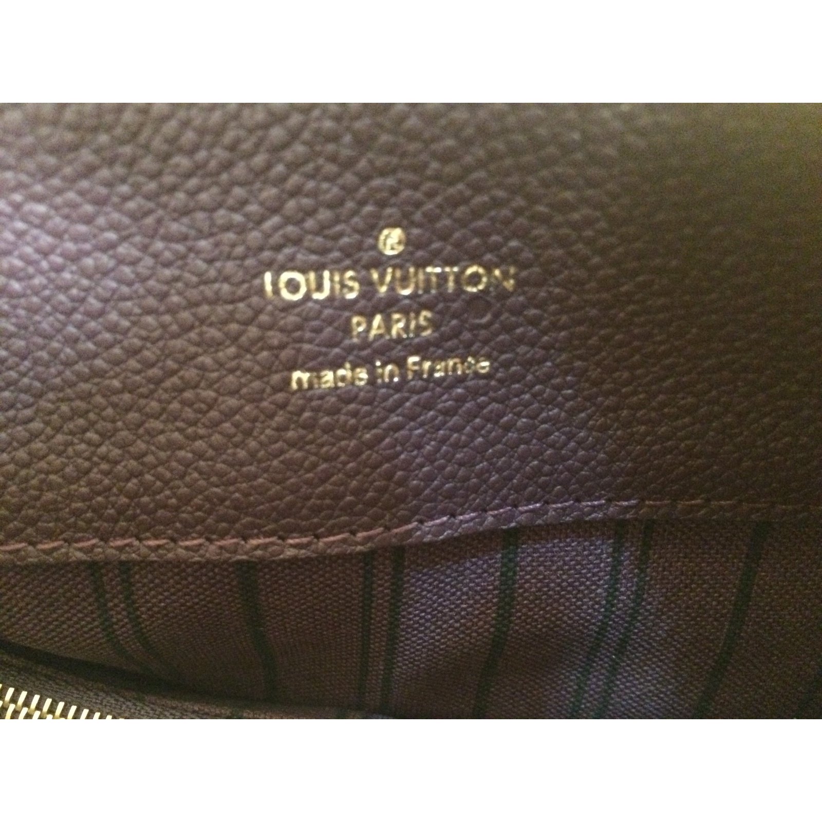 Louis Vuitton Audacieuse MM Monogram Empreinte Purple Leather ref.48042 -  Joli Closet