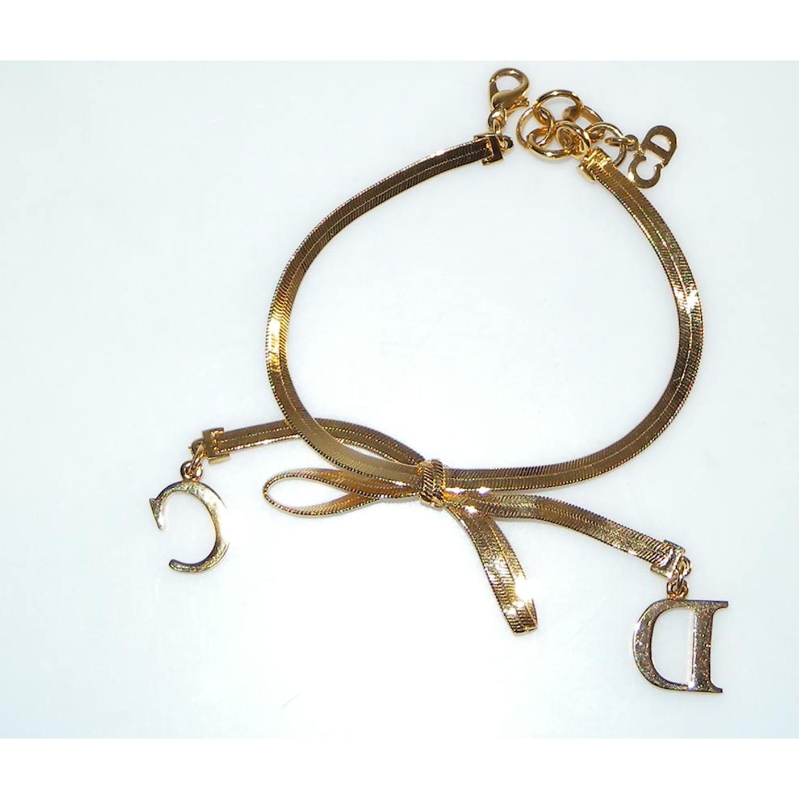 Christian Dior Bracelet Golden Metal ref.48231 Joli Closet