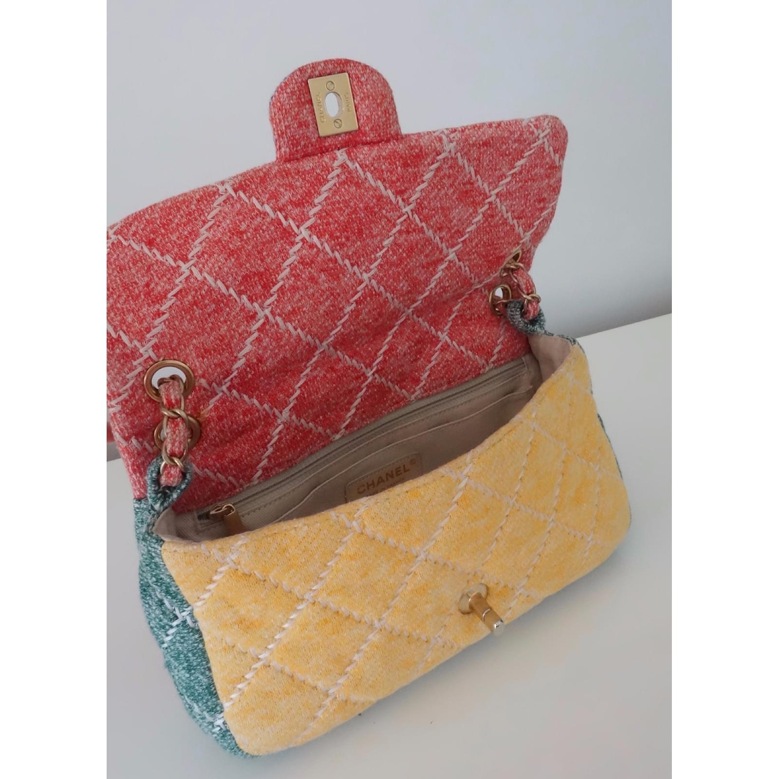 Chanel TIMELESS Multiple colors Cloth ref.48721 - Joli Closet Chanel TIMELESS Multiple colors Cloth ref.48721 - Joli Closet