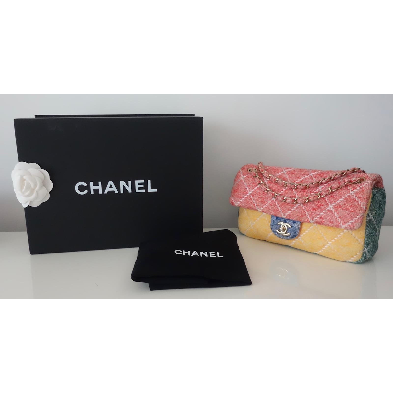 Chanel TIMELESS Multiple colors Cloth ref.48721 - Joli Closet Chanel TIMELESS Multiple colors Cloth ref.48721 - Joli Closet