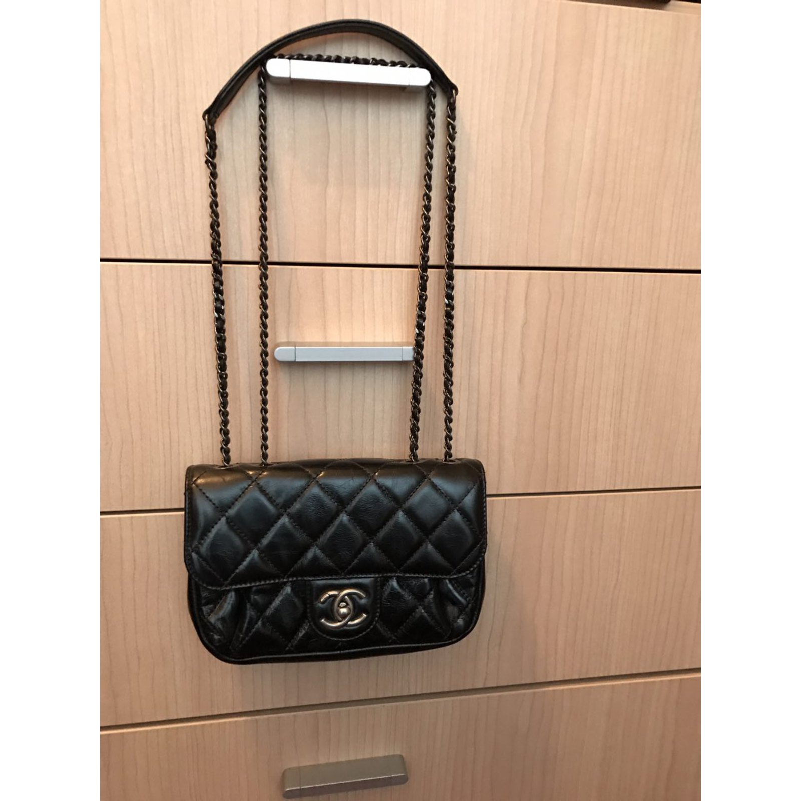 Chanel Handtaschen aus Leder - Schwarz - 39084705