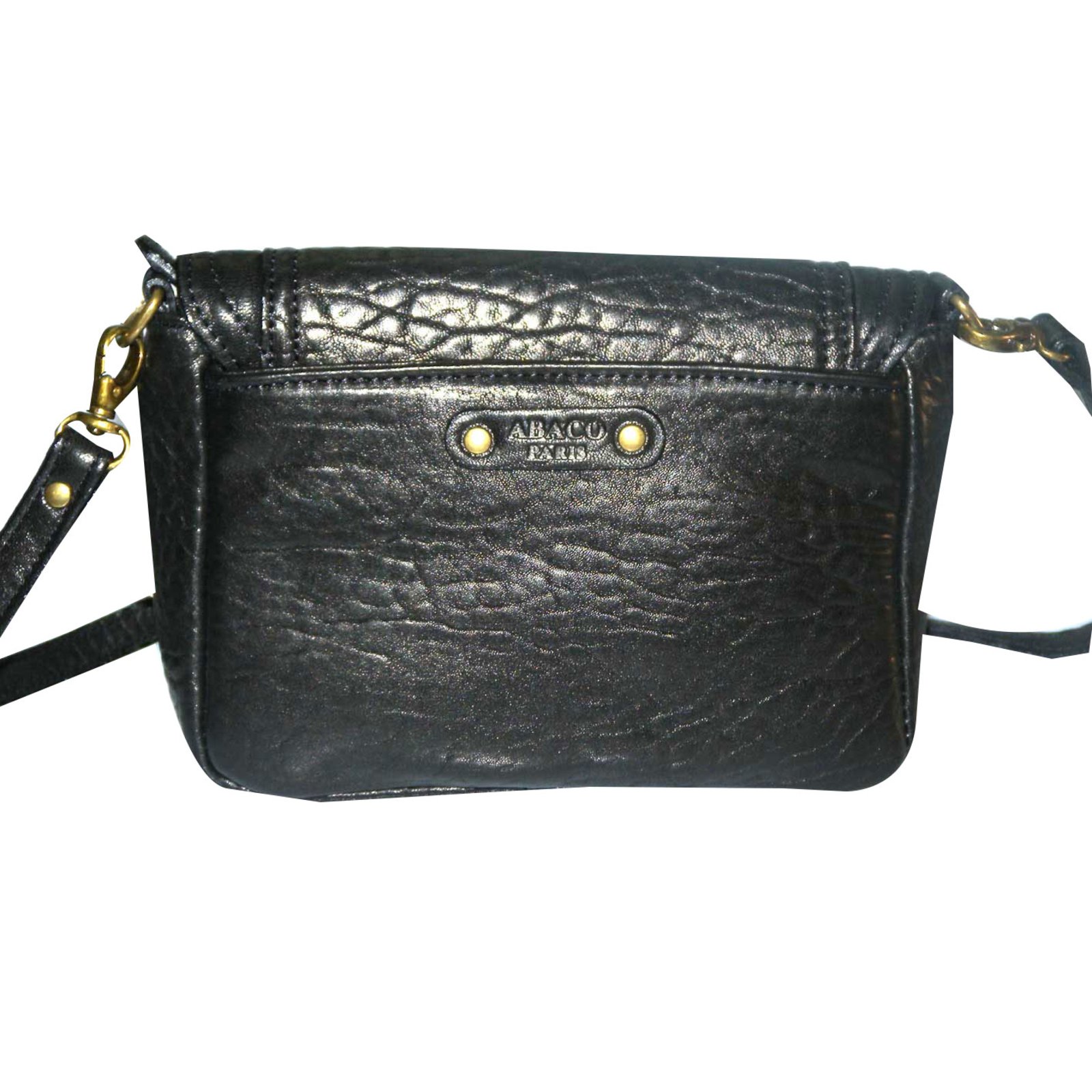 Abaco Handbags Black Leather ref.49195 - Joli Closet