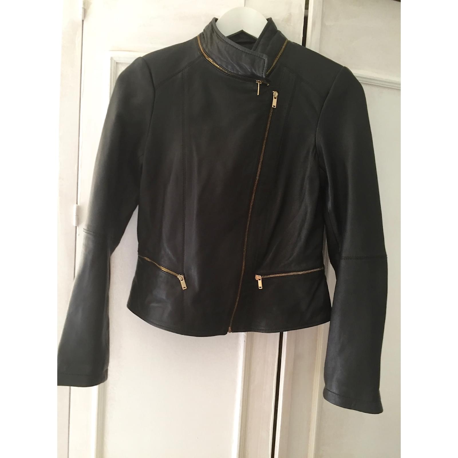 Zara Zara Perfecto Noir Cuir Veste Veste Cuir Veste Perfecto Noir cF1Tl3KuJ