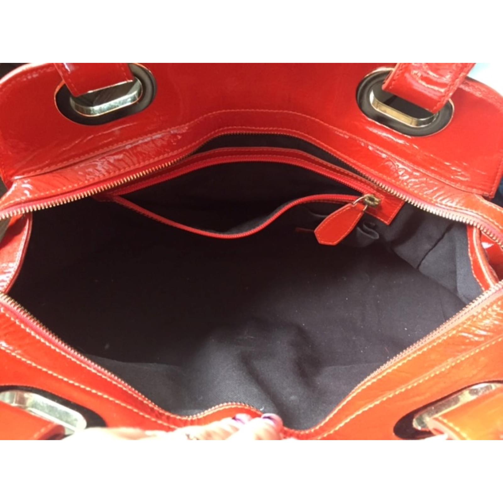 Bally Handbags Red Leather ref.50083 Joli Closet