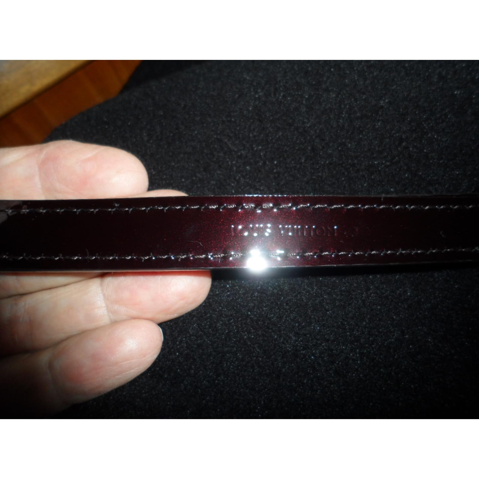 Alma Louis Vuitton Shoulder strap Leather ref.50318 Joli Closet