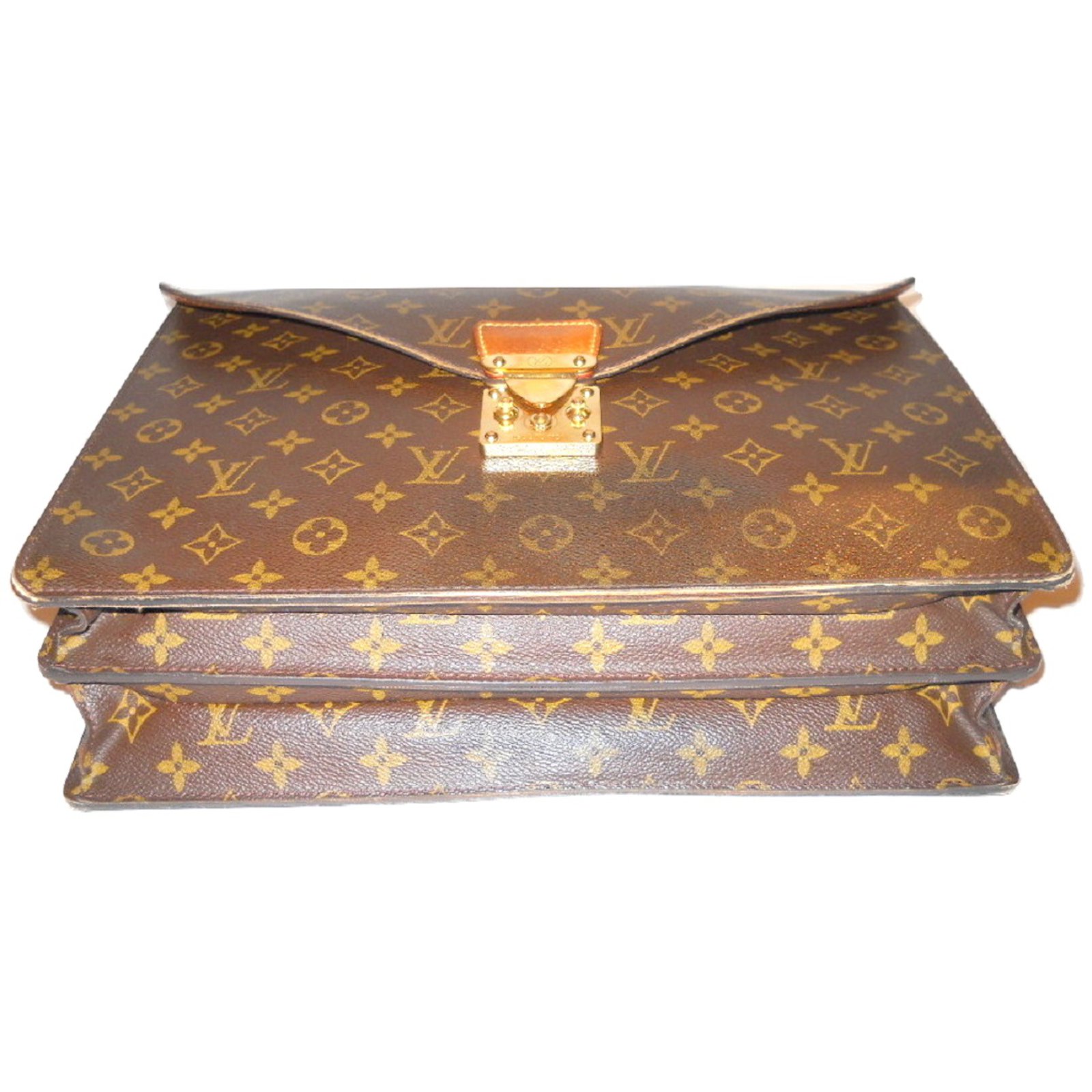 LOUIS VUITTON Bags T. cloth Brown ref.909926 - Joli Closet