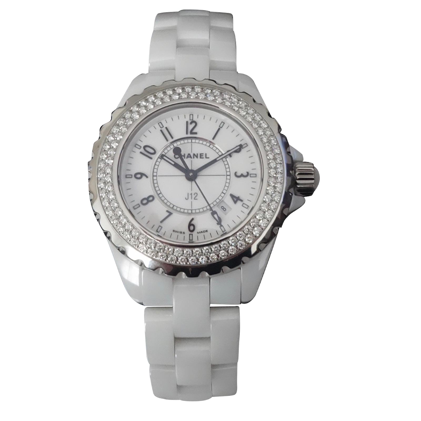 basket chanel blanche femme