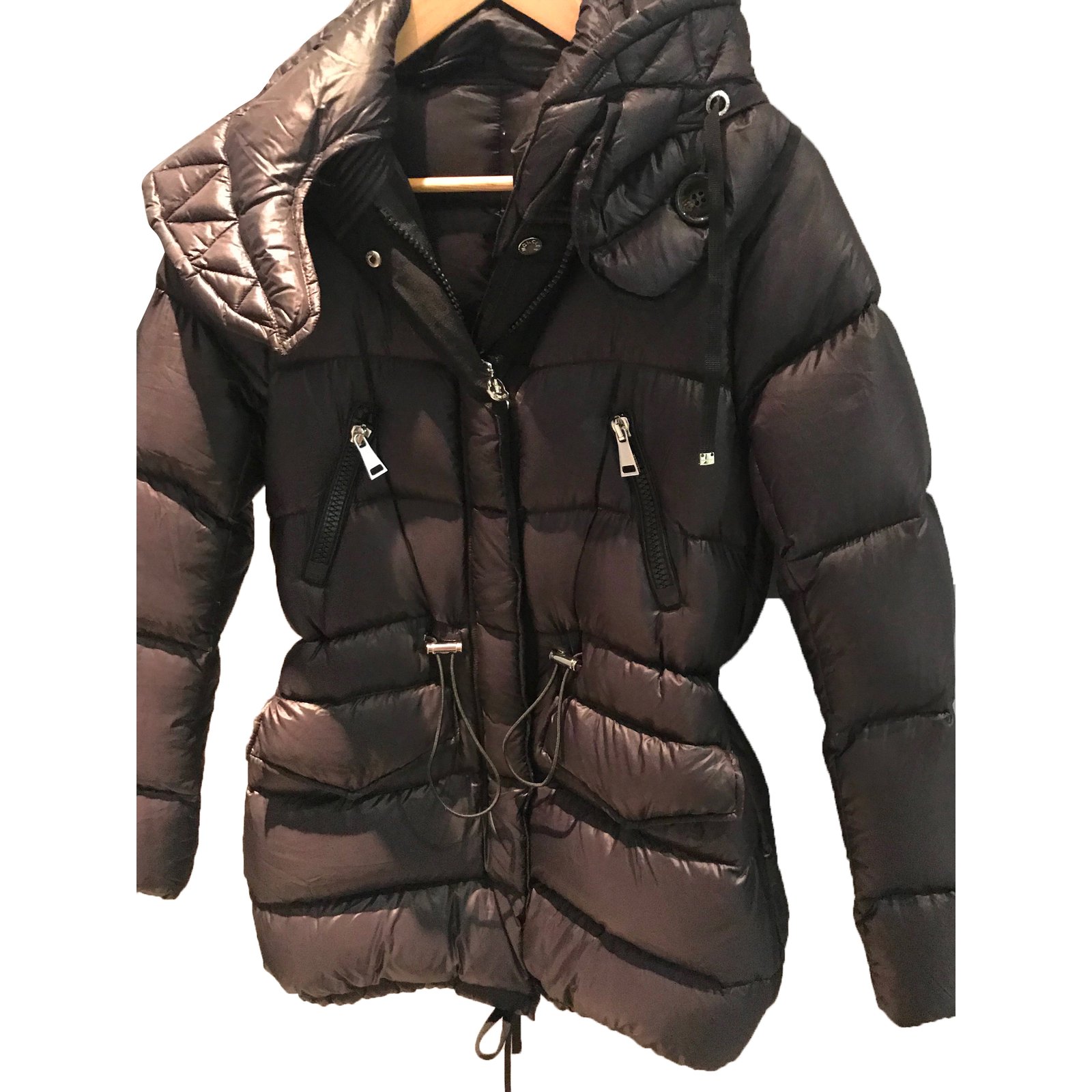Moncler jacket in size S Black Polyester ref.51069 - Joli Closet