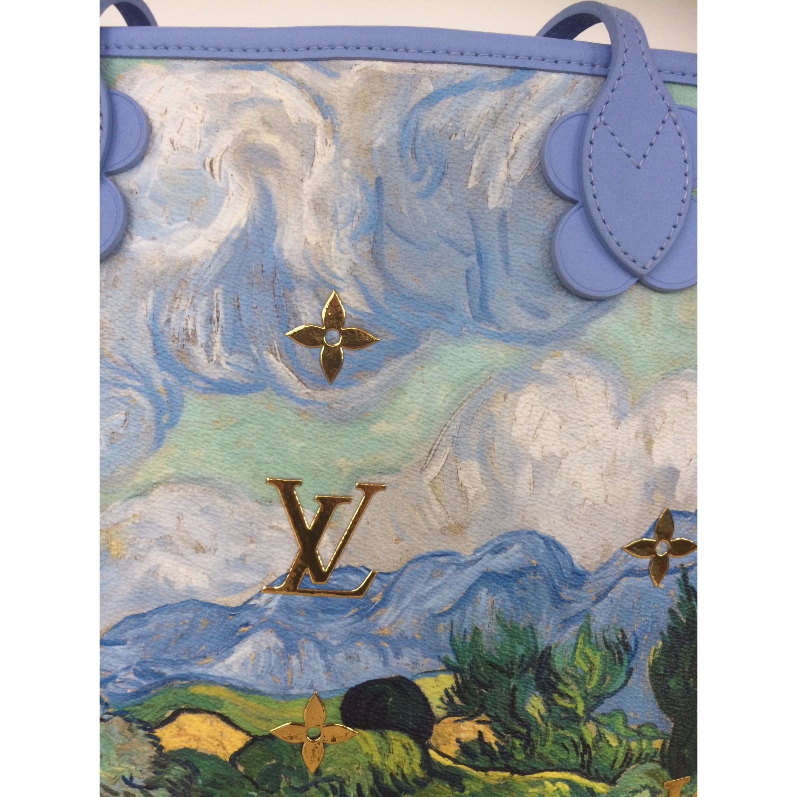 Louis Vuitton Multicolor Coated Canvas Jeff Koons Vincent Van Gogh  Neverfull MM Gold Hardware, 2017 Available For Immediate Sale At Sotheby's