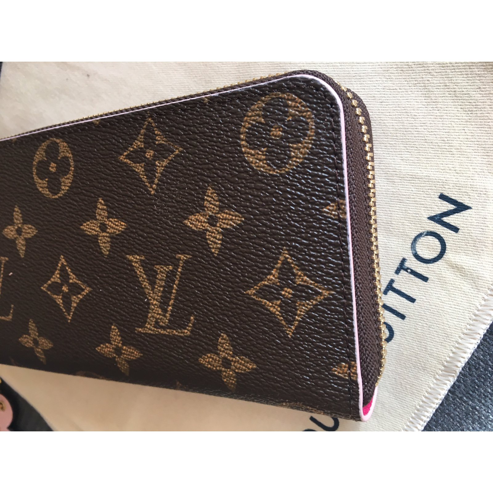 Louis Vuitton Clemence Wallet Limited Edition Bloom Flower Monogram Canvas  at 1stDibs